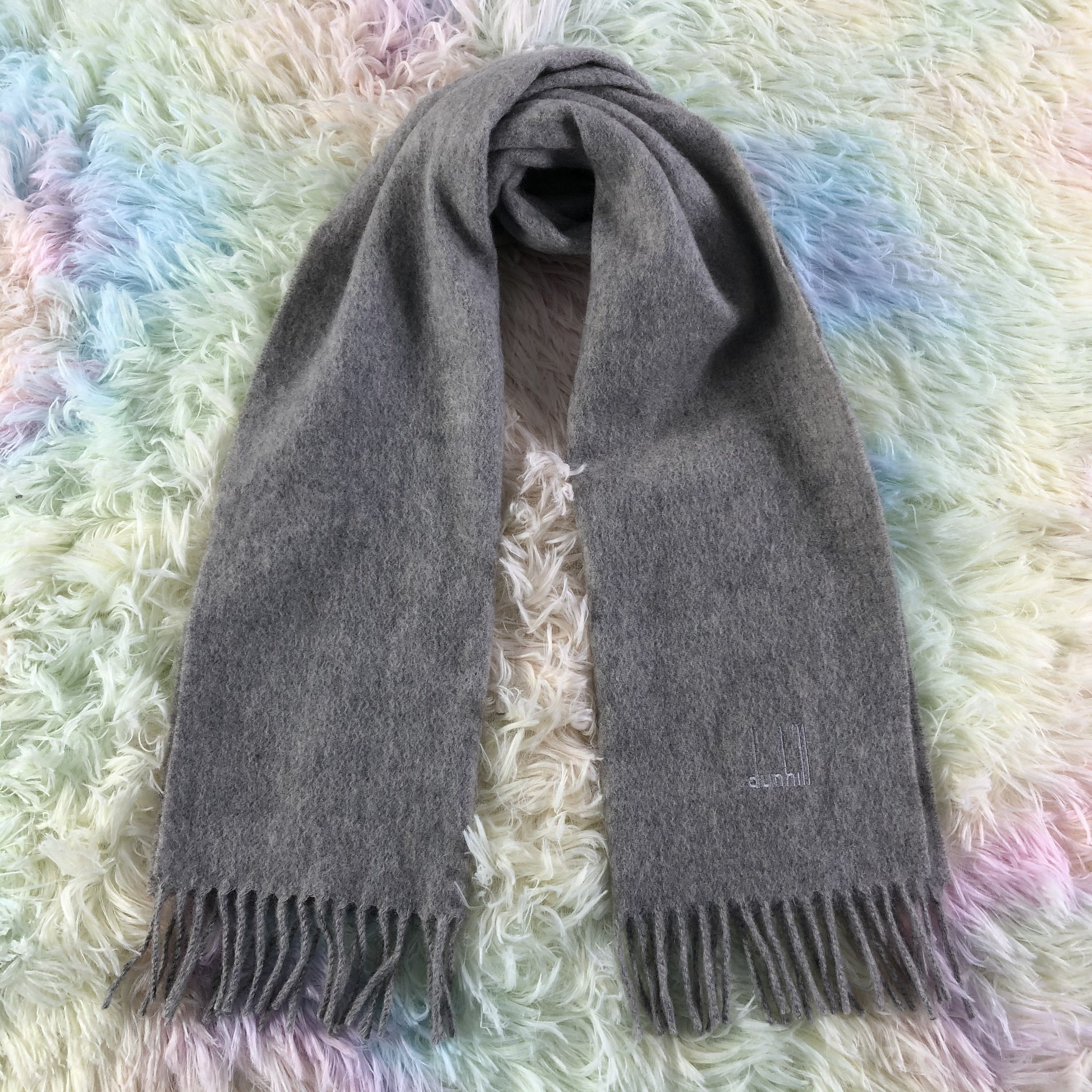 Alfred Dunhill × Vintage Dunhill Scarf / Muffler / Neckwear - KM236 Size ONE SIZE - 1 Thumbnail
