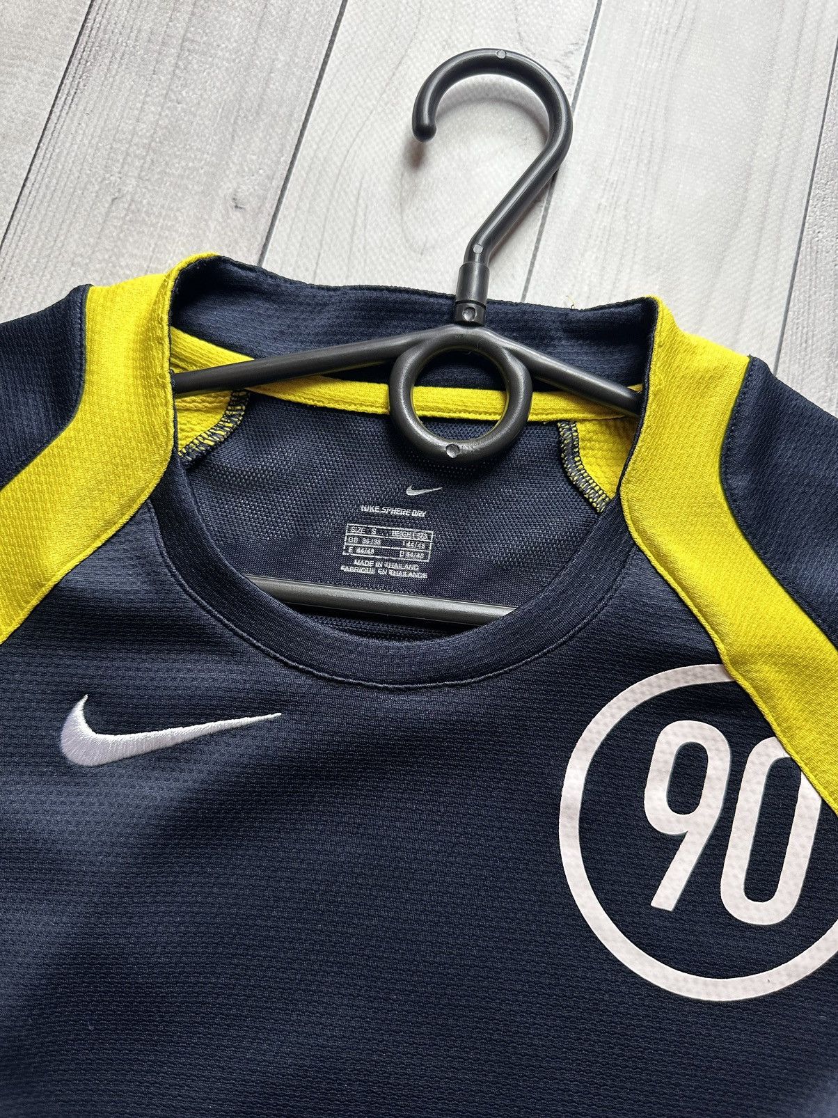 Nike × Vintage Vintage Nike Total 90 soccer jersey size S logo Size US S / EU 44-46 / 1 - 5 Thumbnail