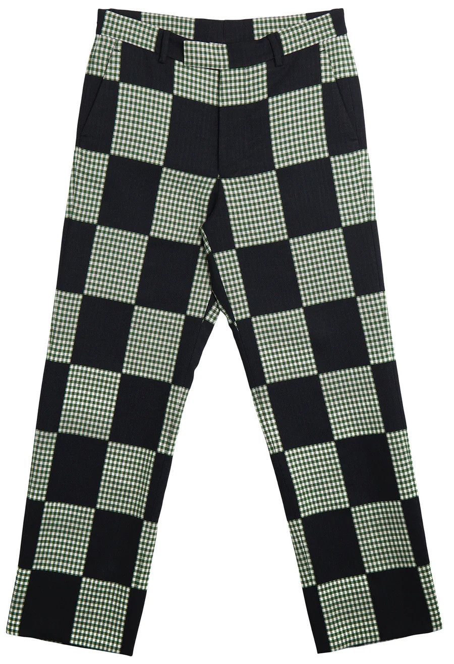 Sterling Ruby Sterling Ruby S.R. Studio Plaid 579 Straight Leg Trousers Size US 32 / EU 48 - 1 Thumbnail