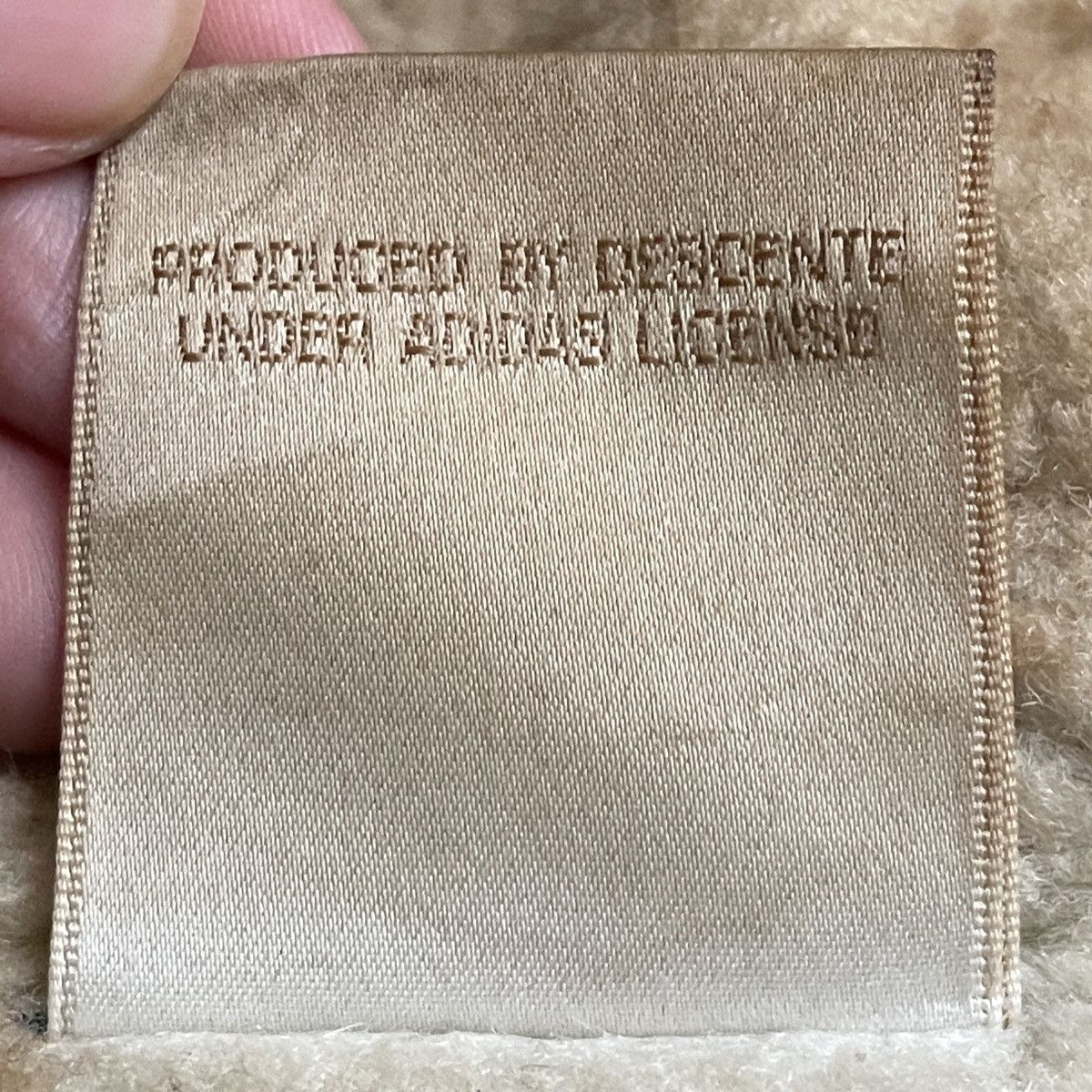 Adidas × Vintage Vintage Brand Adidas Big Logo Fur Hoodie 1990s Size US L / EU 52-54 / 3 - 15 Thumbnail