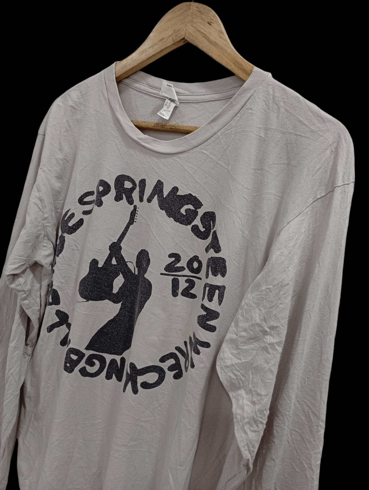 Band Tees × Vintage 🔥🔥Bruce Springsteen Wreckingball 2012 Tour LS T-Shirt Size US L / EU 52-54 / 3 - 5 Thumbnail