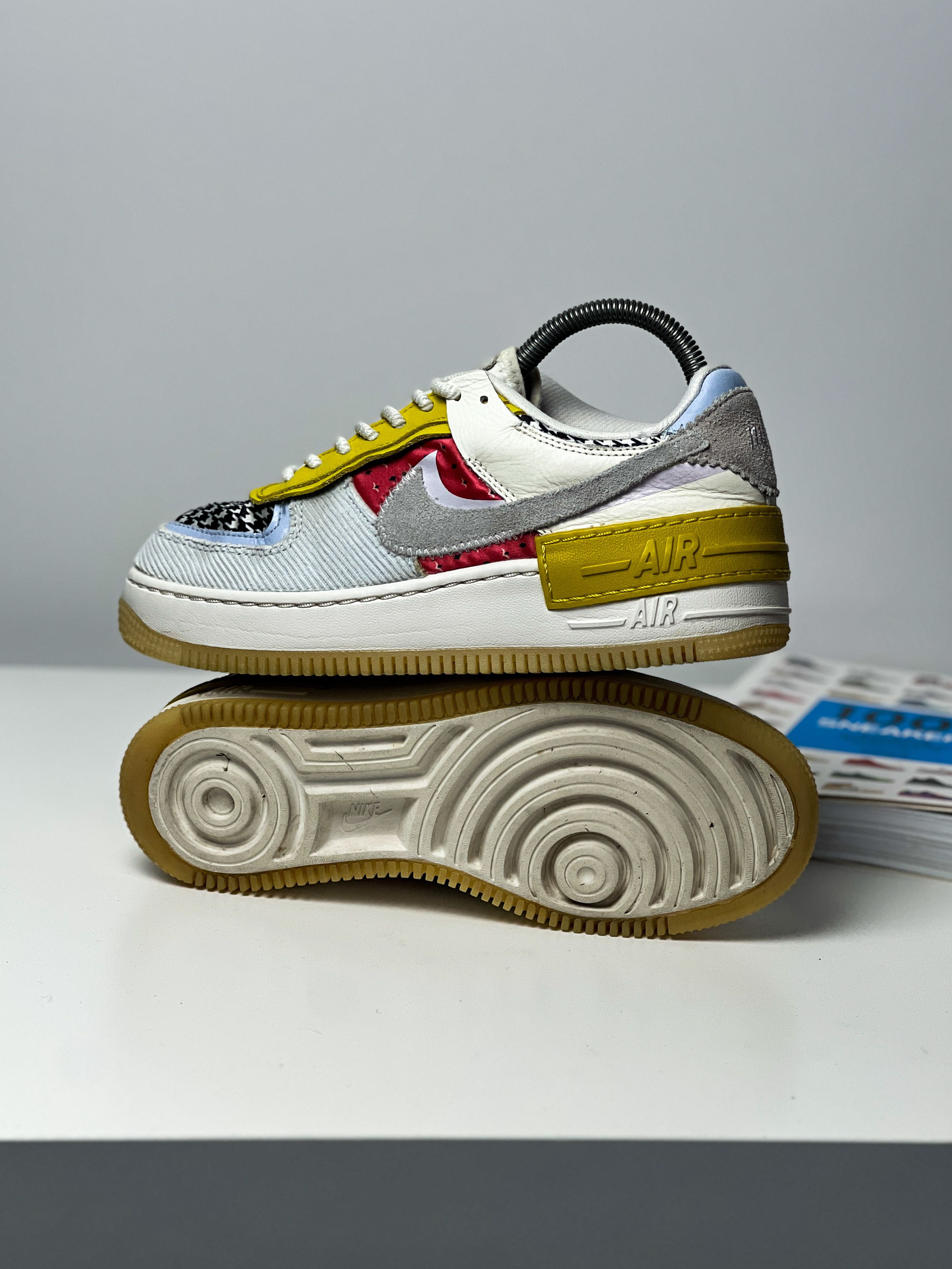 Nike Nike Air Force 1 Shadow "Multi Print Houndstooth" ` Size US 8.5 / IT 38.5 - 1 Thumbnail