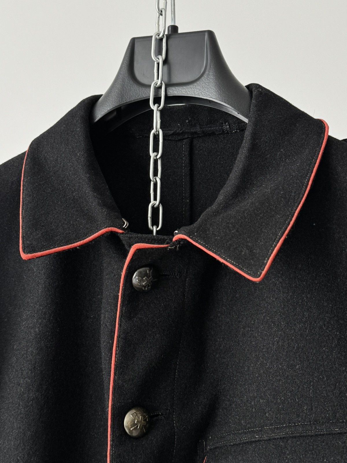 Vetra 1930s Vintage Swiss Workwear Firefighter Wool Jacket Size US M / EU 48-50 / 2 - 6 Thumbnail