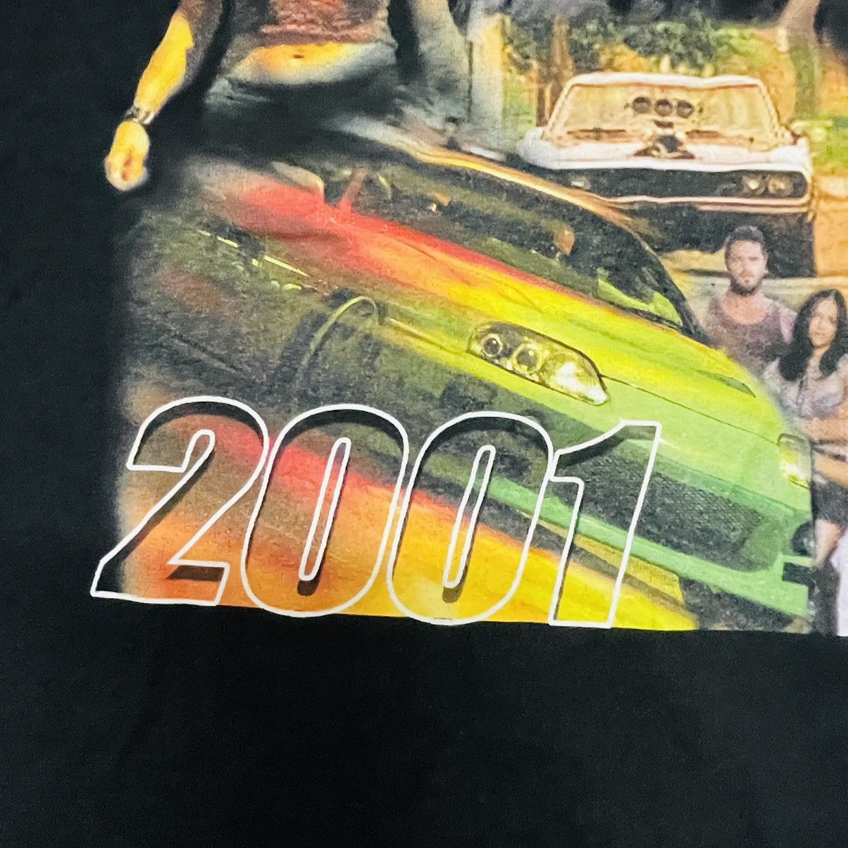Vintage Vintage 2001 The Fast And Furious T-Shirt Movie Size US XL / EU 56 / 4 - 4 Thumbnail