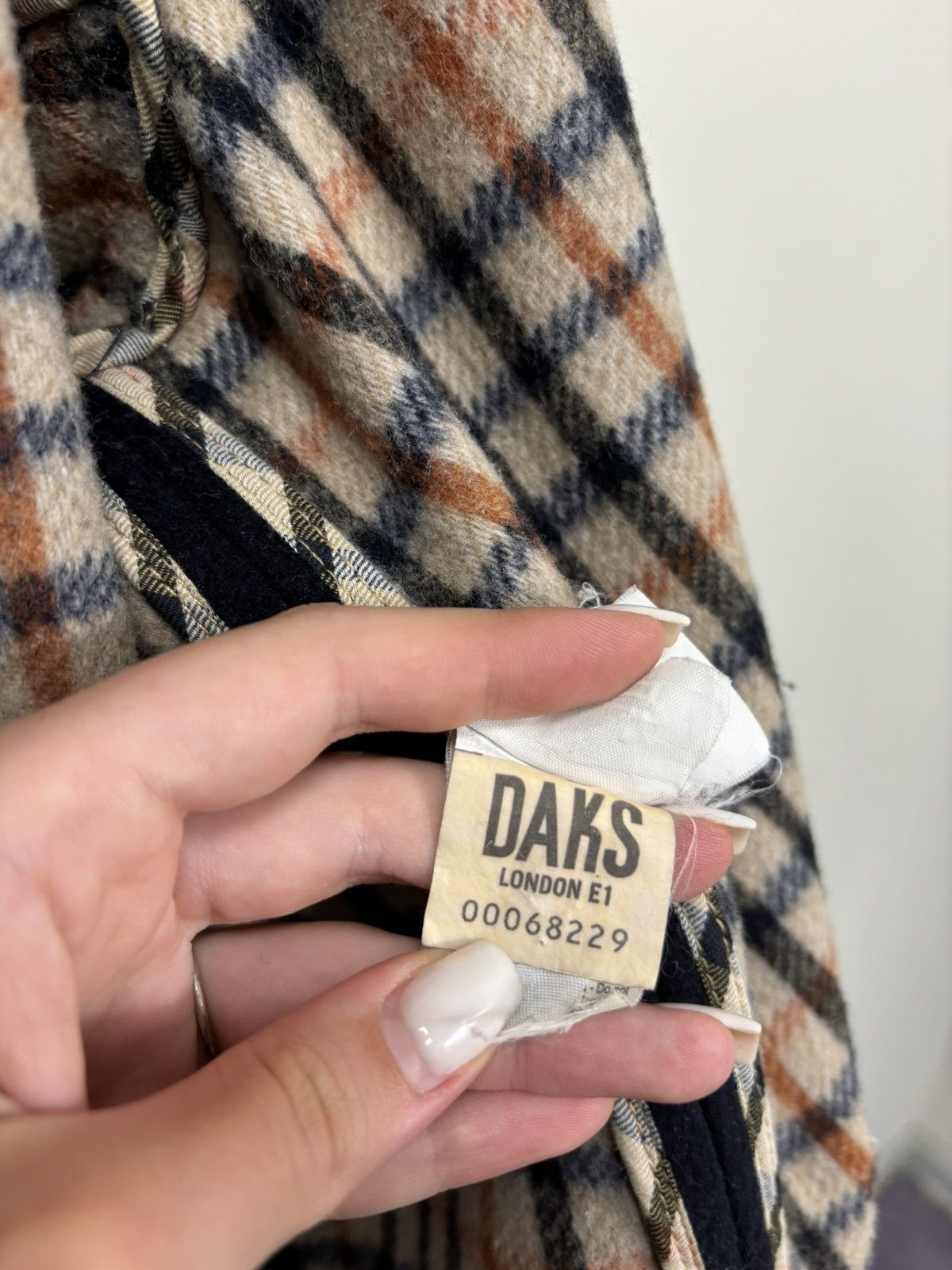 DAKS Daks London Men’s Navy Classic Wool Cashmere Duffle Coat Size US M / EU 48-50 / 2 - 16 Thumbnail
