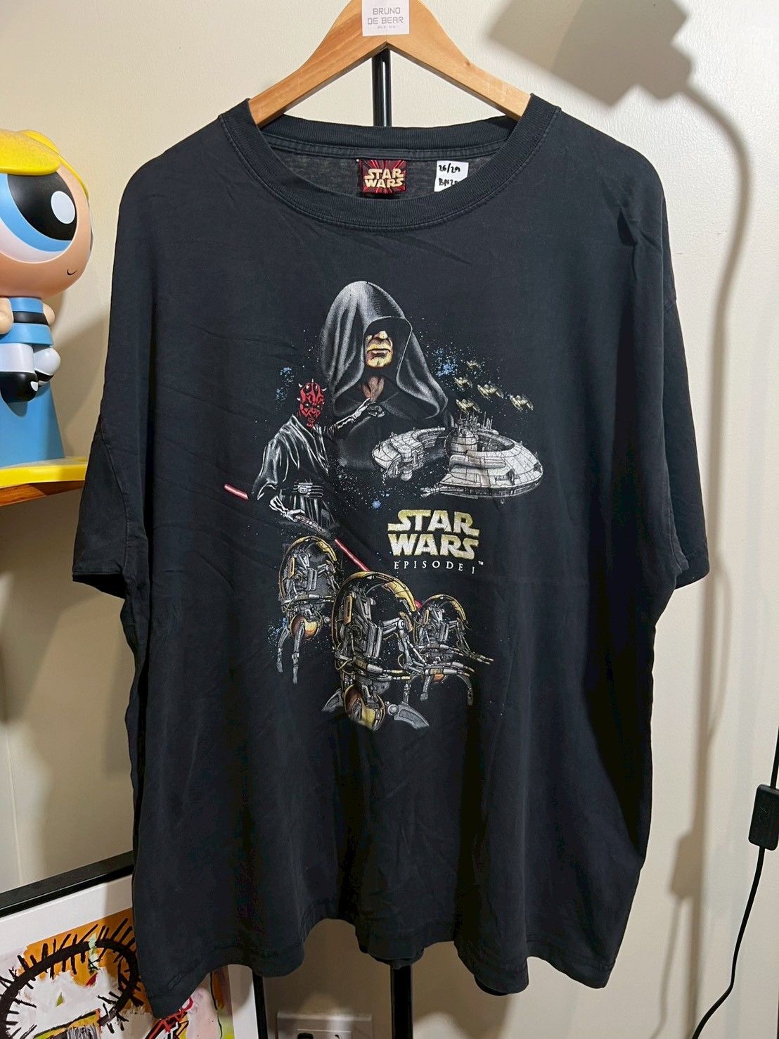 Vintage Vintage 90's Star Wars Episode 1 shirt Darth Maul bnz02 Size US XXL / EU 58 / 5 - 3 Thumbnail