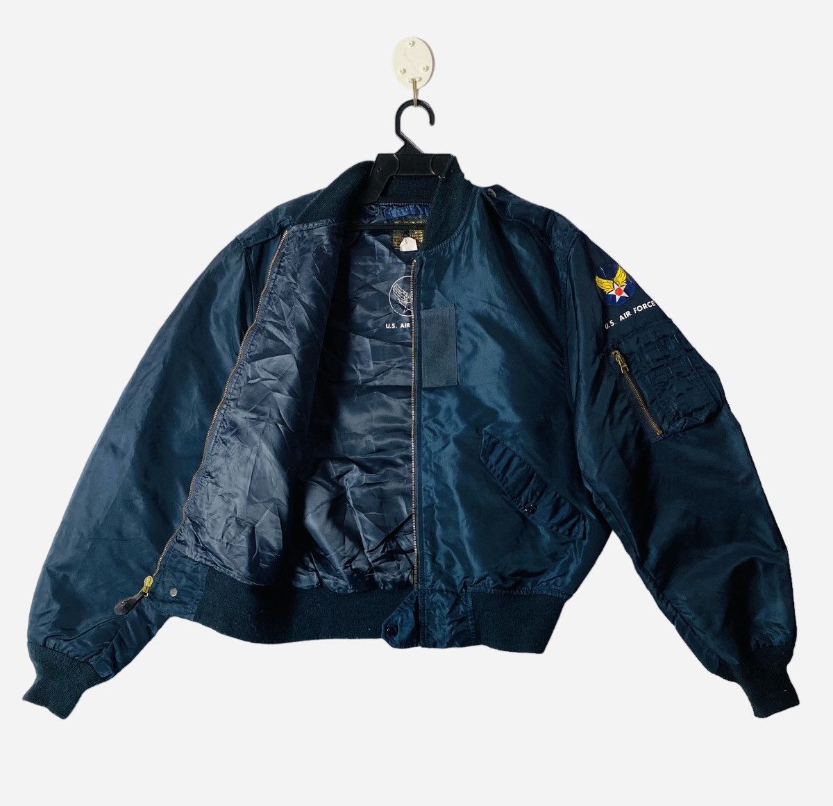 I. Spiewak And Sons × Vintage I Spiewak Us Air Force usaf flyers bomber flight jacket MA-1 Size US XL / EU 56 / 4 - 4 Thumbnail