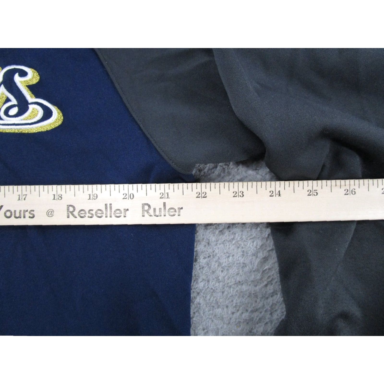 Nike Nike Milwaukee Brewers MLB Baseball Full Zip Sweatshirt Adult M Shirt, Blue, Multicolor, Size M, Regular, Men/Women, 2000s, Sports Size US M / EU 48-50 / 2 - 7 Thumbnail