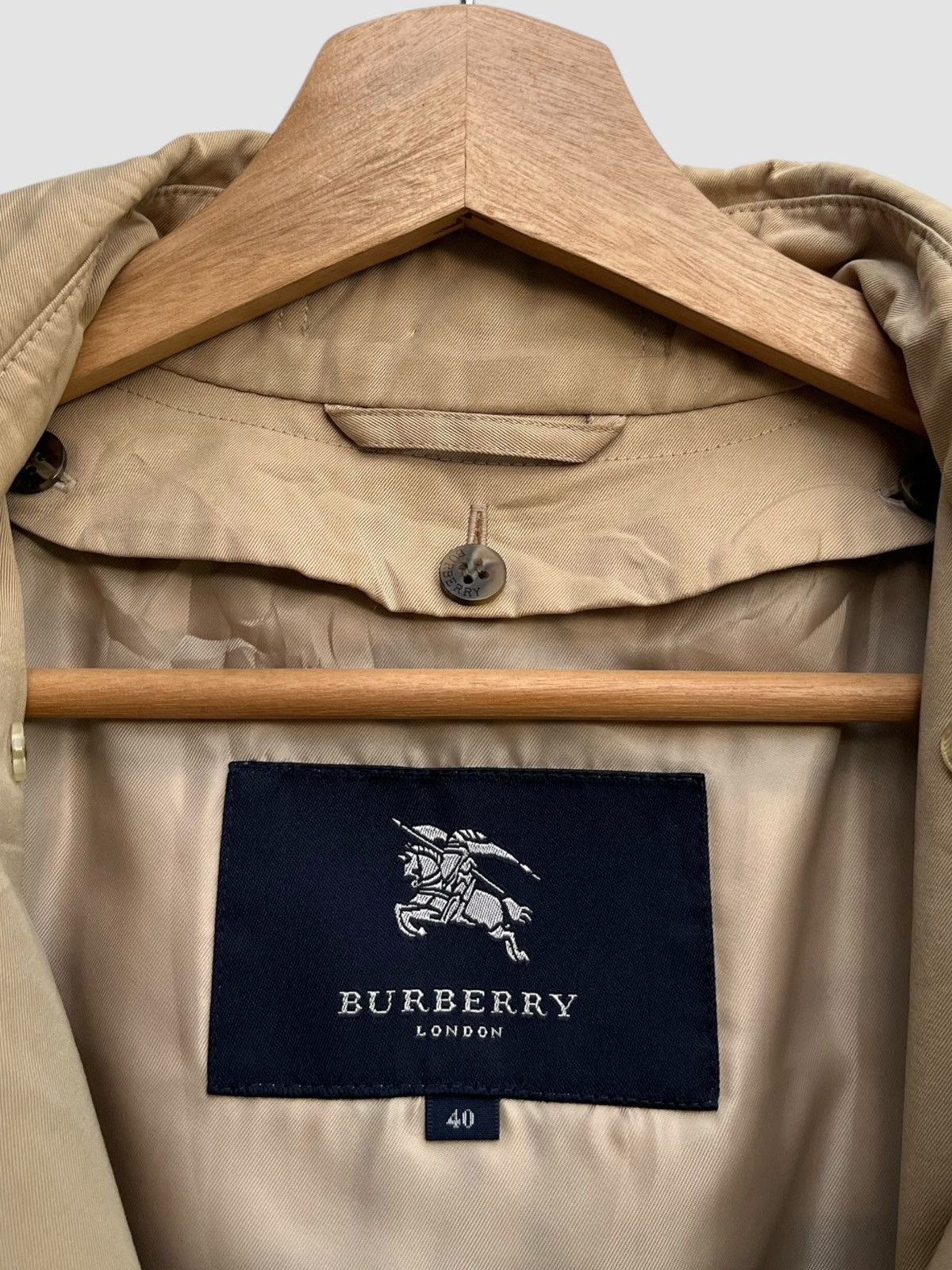 Burberry Burberry London Short Kensington Trench Coat Size M / US 6-8 / IT 42-44 - 19 Thumbnail