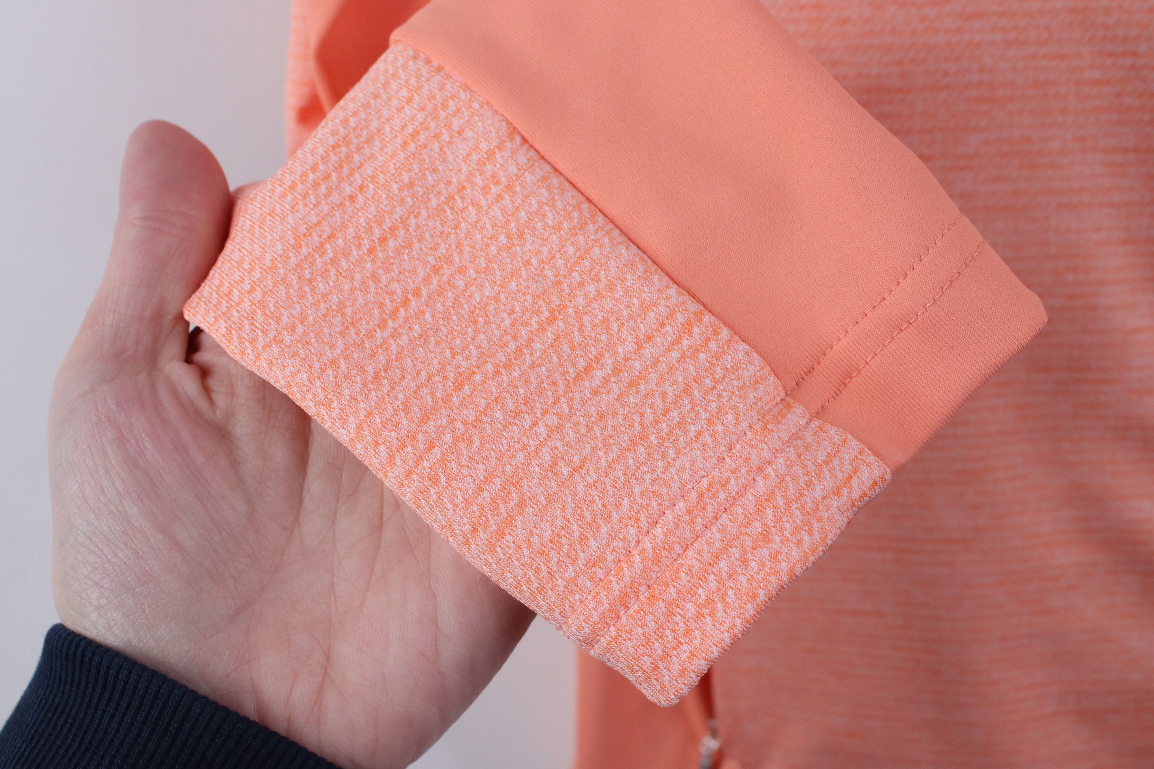 KJUS Kjus UPF 50 Knit Golf Golfing Full Zip Jacket Salmon Pink Size XS / US 0-2 / IT 36-38 - 7 Thumbnail