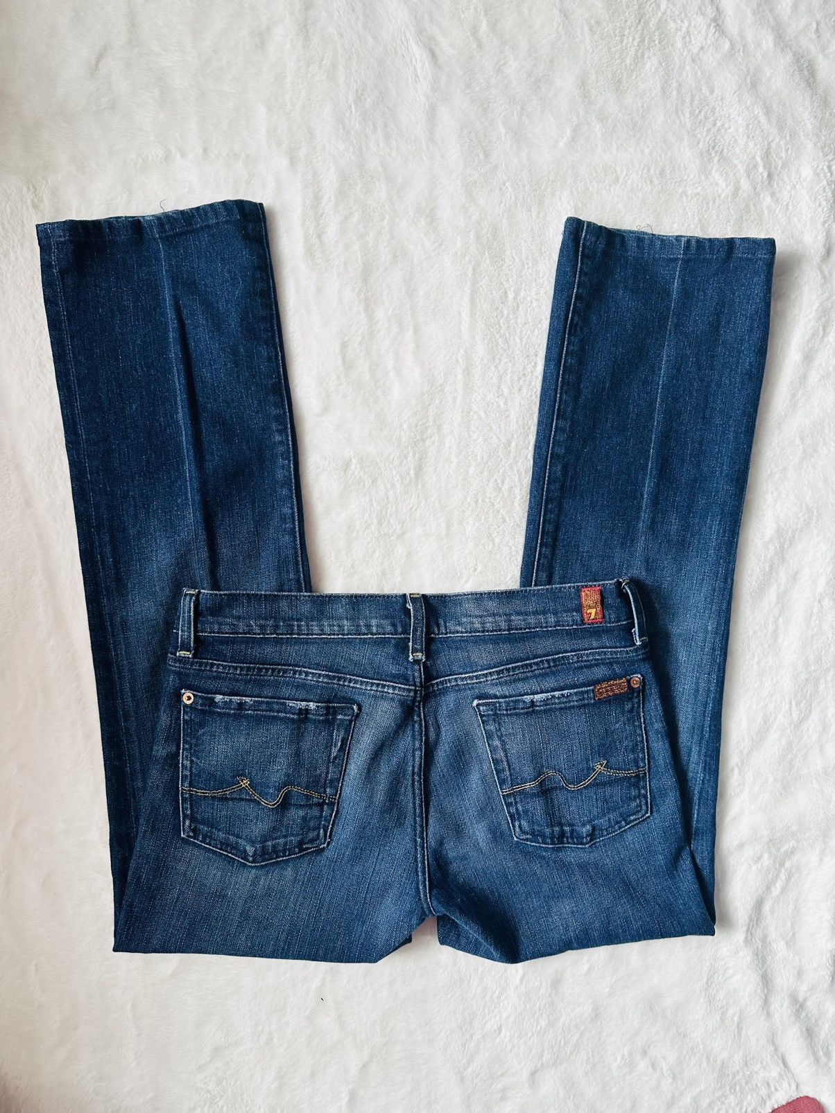 7 For All Mankind 7 Of All Man Kind Bootcut Jeans Size 30" / US 8 / IT 44 - 3 Thumbnail
