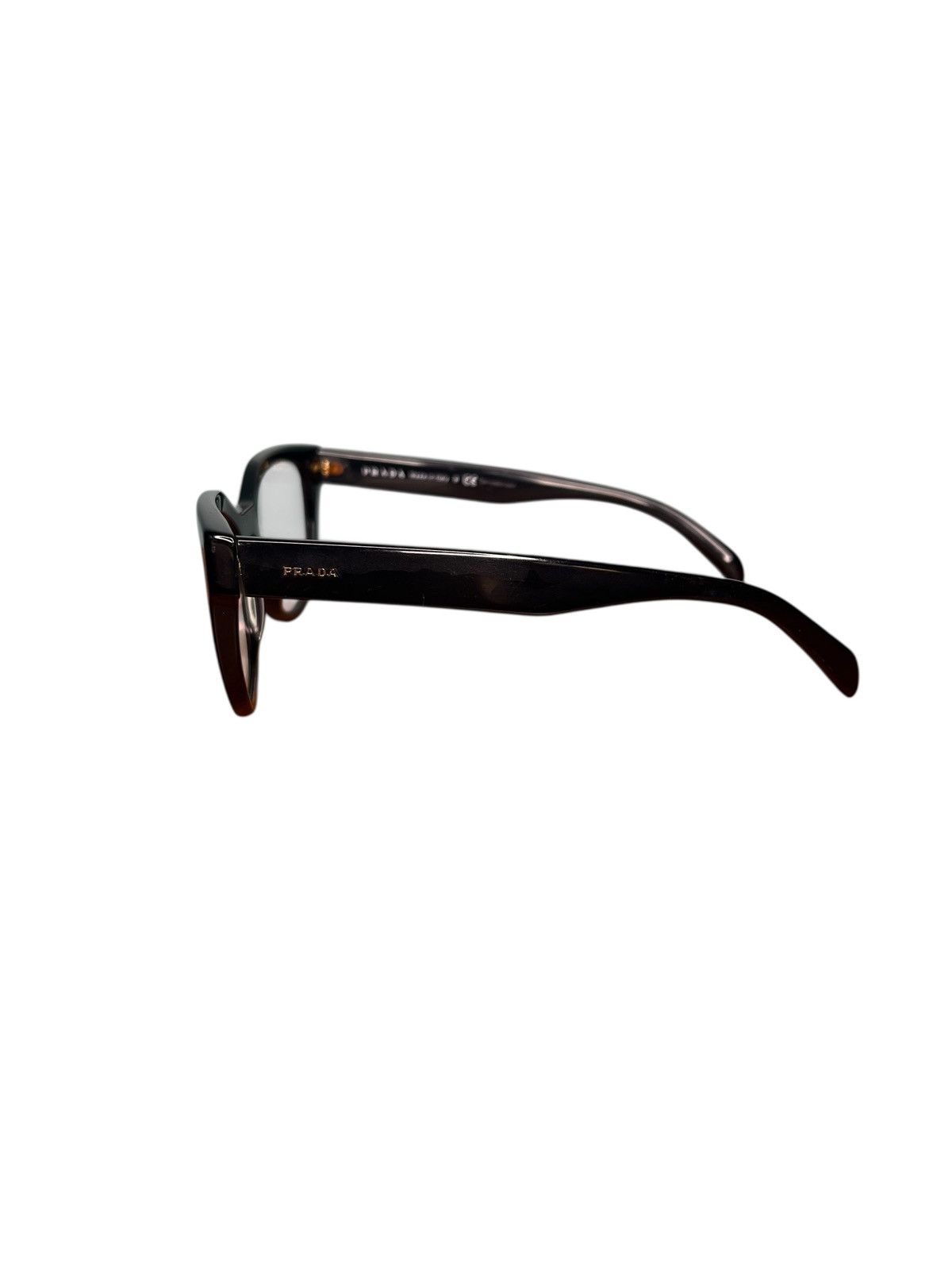 Prada Prada VPR21S Black Acetate Eyeglasses Made in Italy Size ONE SIZE - 8 Thumbnail
