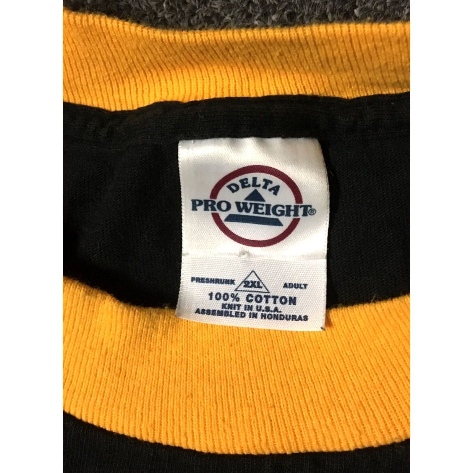 Vintage VINTAGE Team USA T-Shirt XXL Black/Yellow Sports 90s USA Men Short Sleeve Ringer Shirt - US Olympics Training Center Size US XXL / EU 58 / 5 - 3 Thumbnail