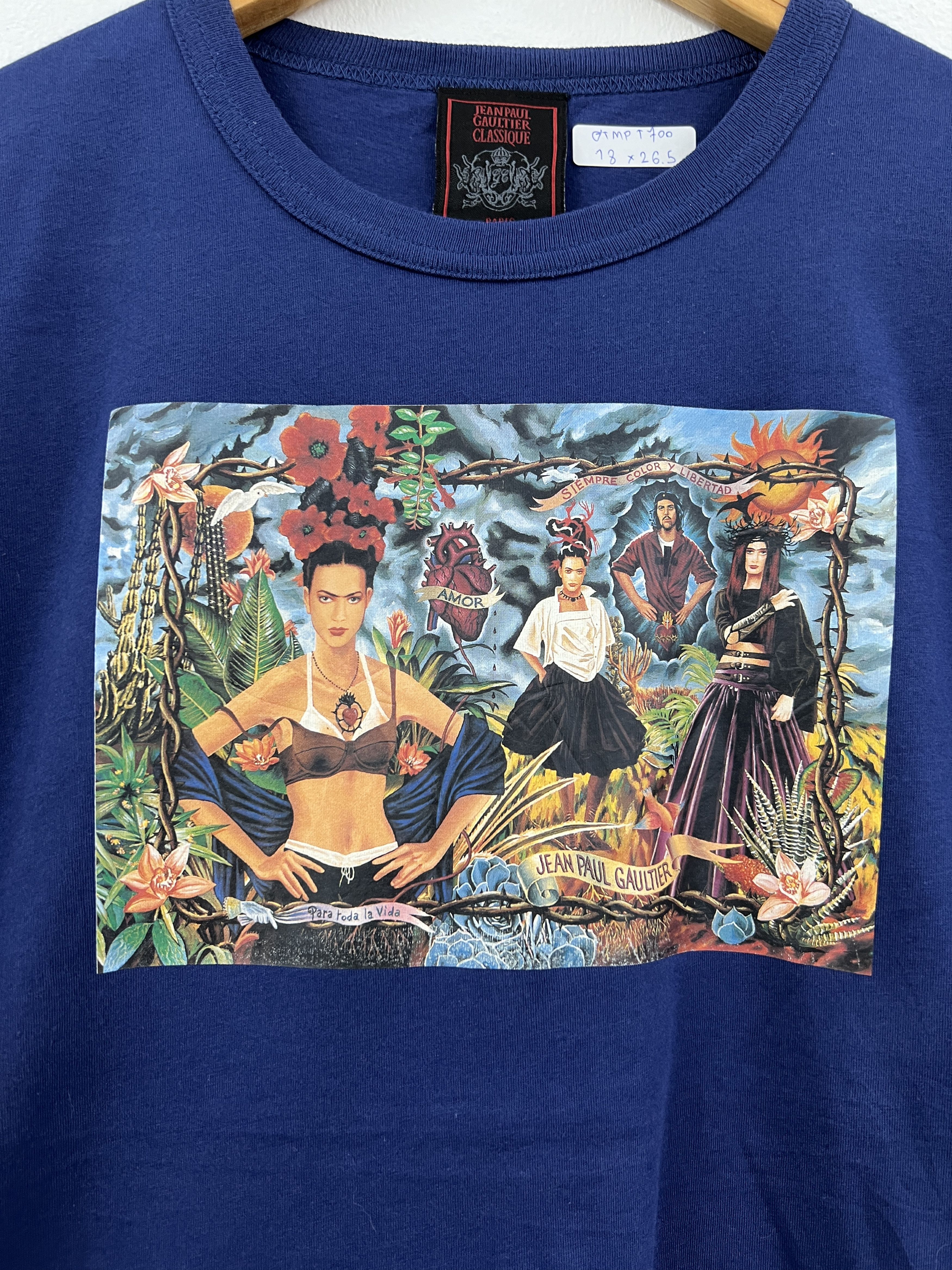 Jean Paul Gaultier JEAN PAUL GAULTIER Classique x Frida Kahlo Artwork GTMPT700 Size M / US 6-8 / IT 42-44 - 2 Thumbnail