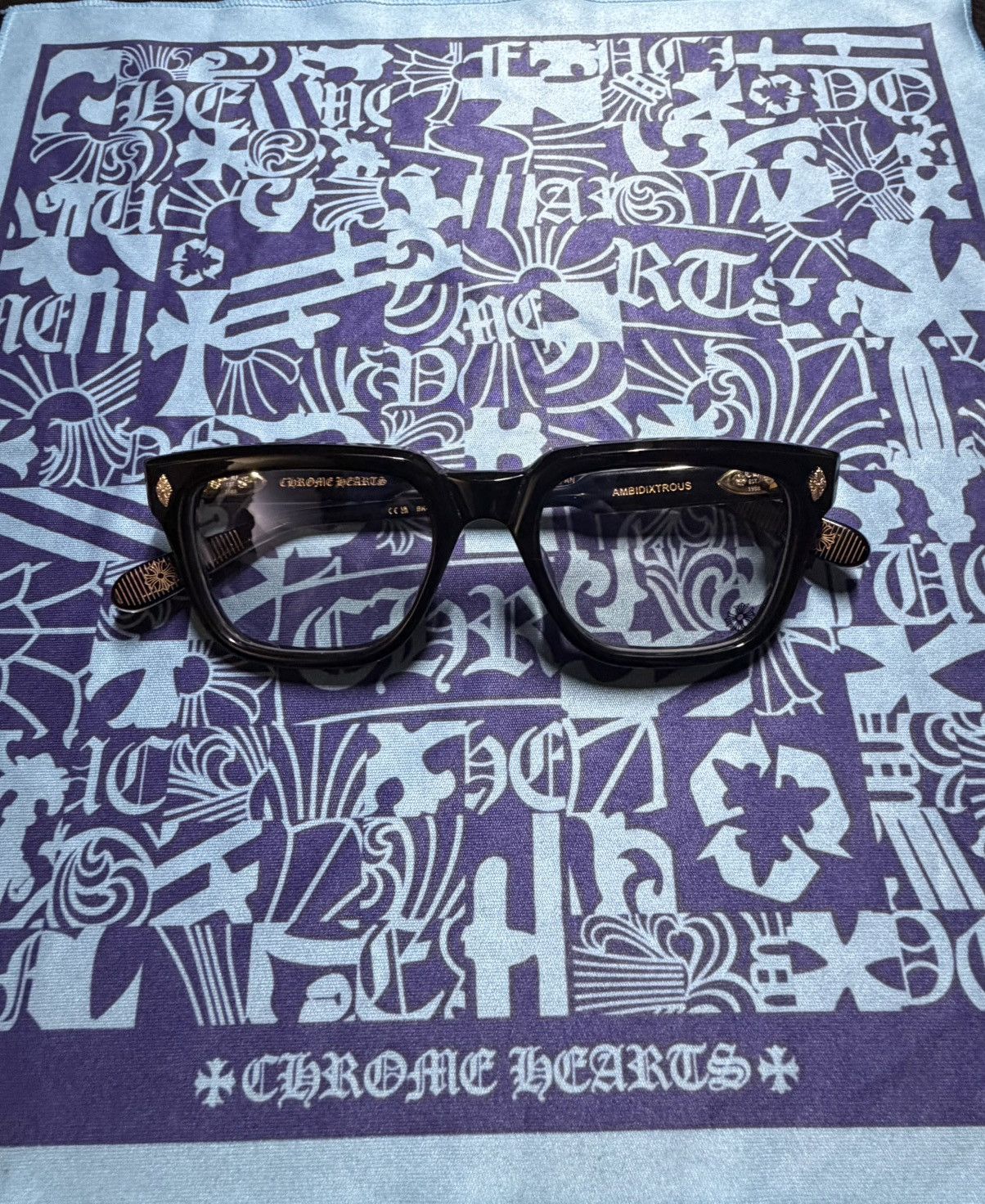 Chrome Hearts Chrome Hearts AMBIDIXTROUS 18k Glasses Size ONE SIZE - 7 Thumbnail