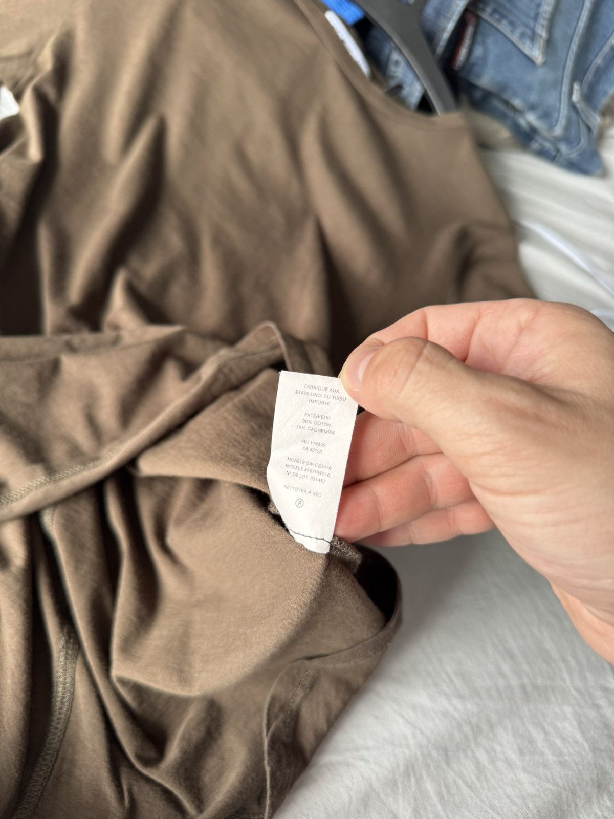Helmut Lang Helmut Land Women's Brown Long Sleeve Size XS / US 0-2 / IT 36-38 - 9 Thumbnail