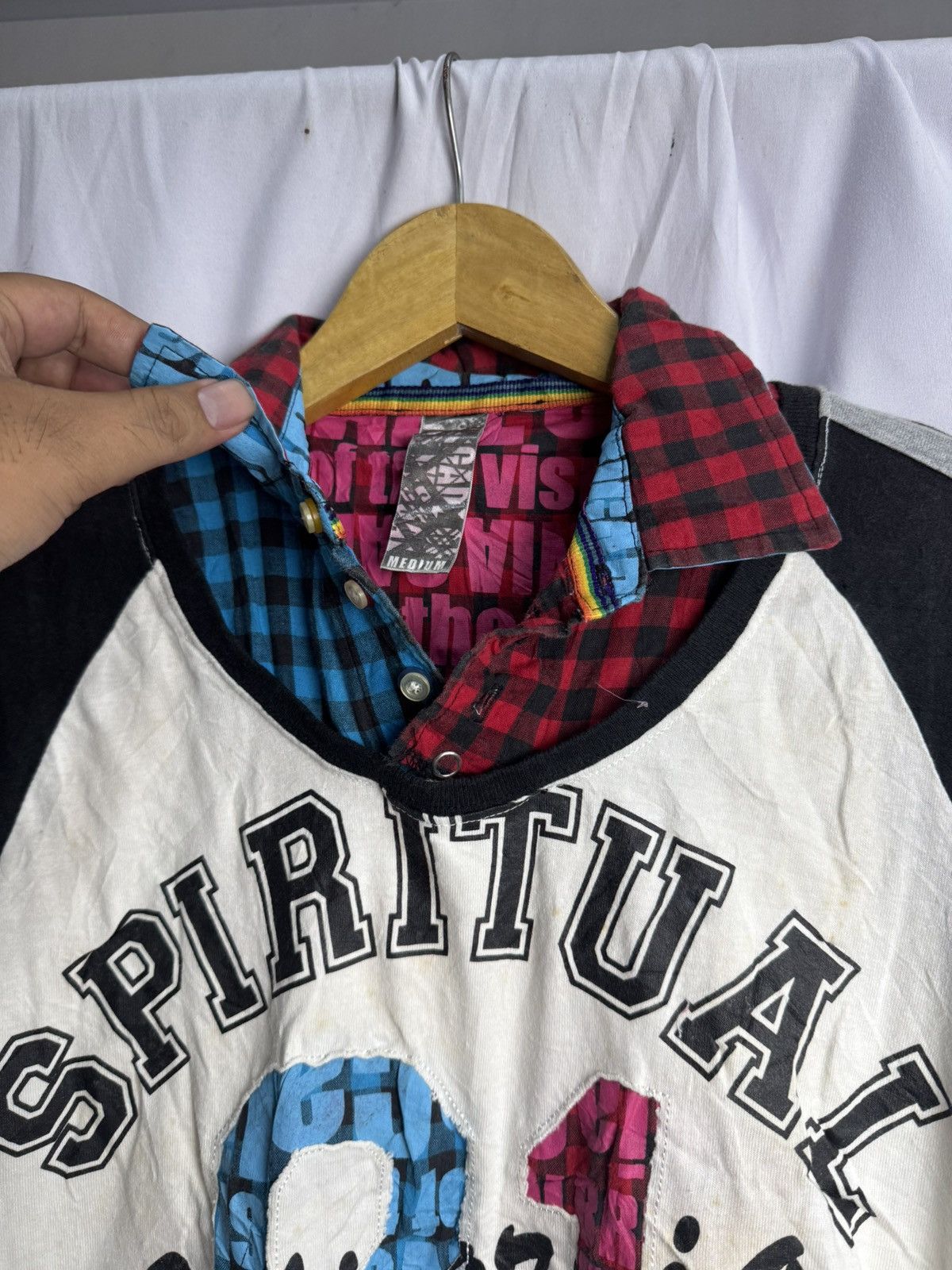 Beauty Beast × If Six Was Nine × Japanese Brand 2000s Japanese Double Layers Polo tees Size US M / EU 48-50 / 2 - 4 Thumbnail