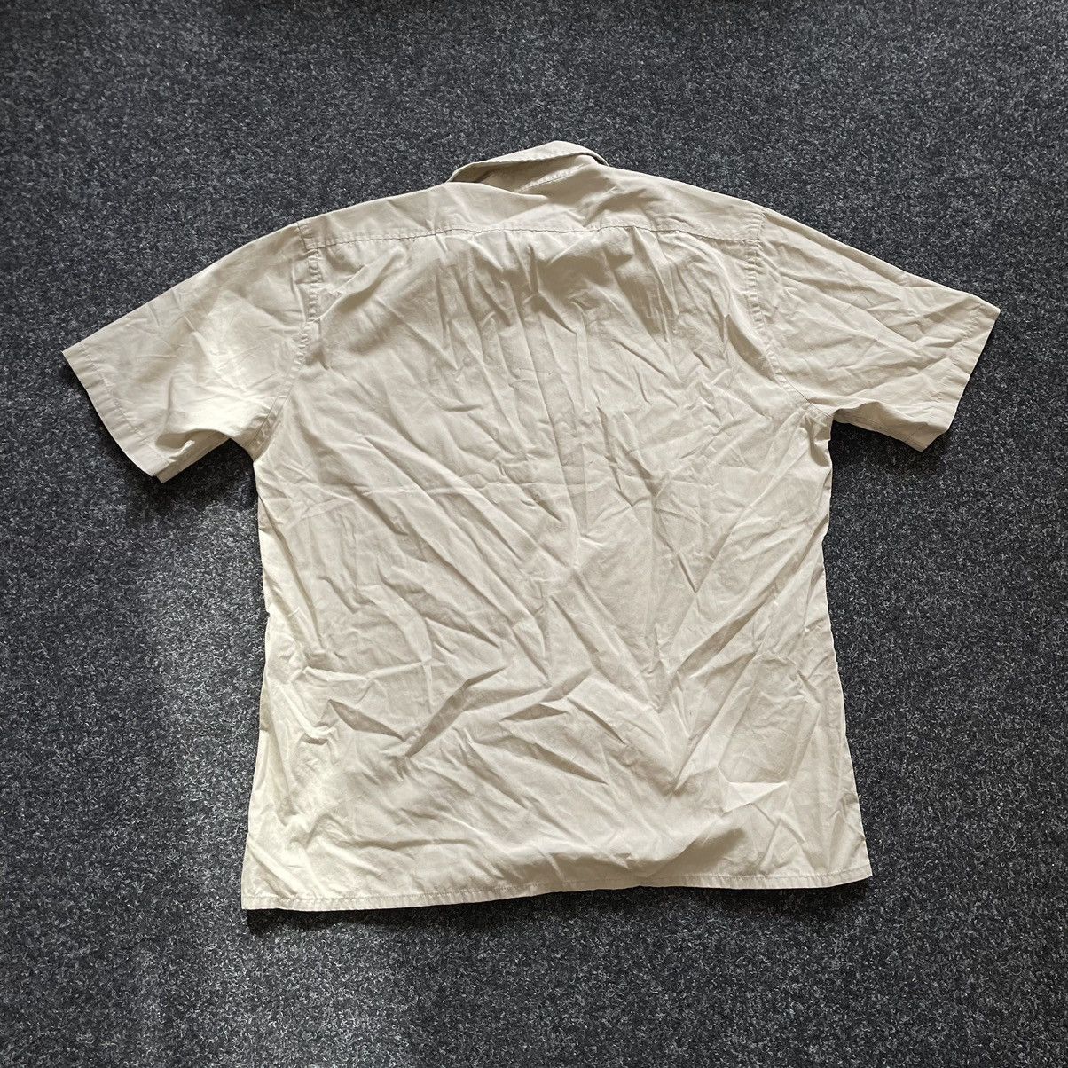 Vintage × Yves Saint Laurent YSL 90s shirt beige button up Yves saint laurent Size US XL / EU 56 / 4 - 3 Thumbnail