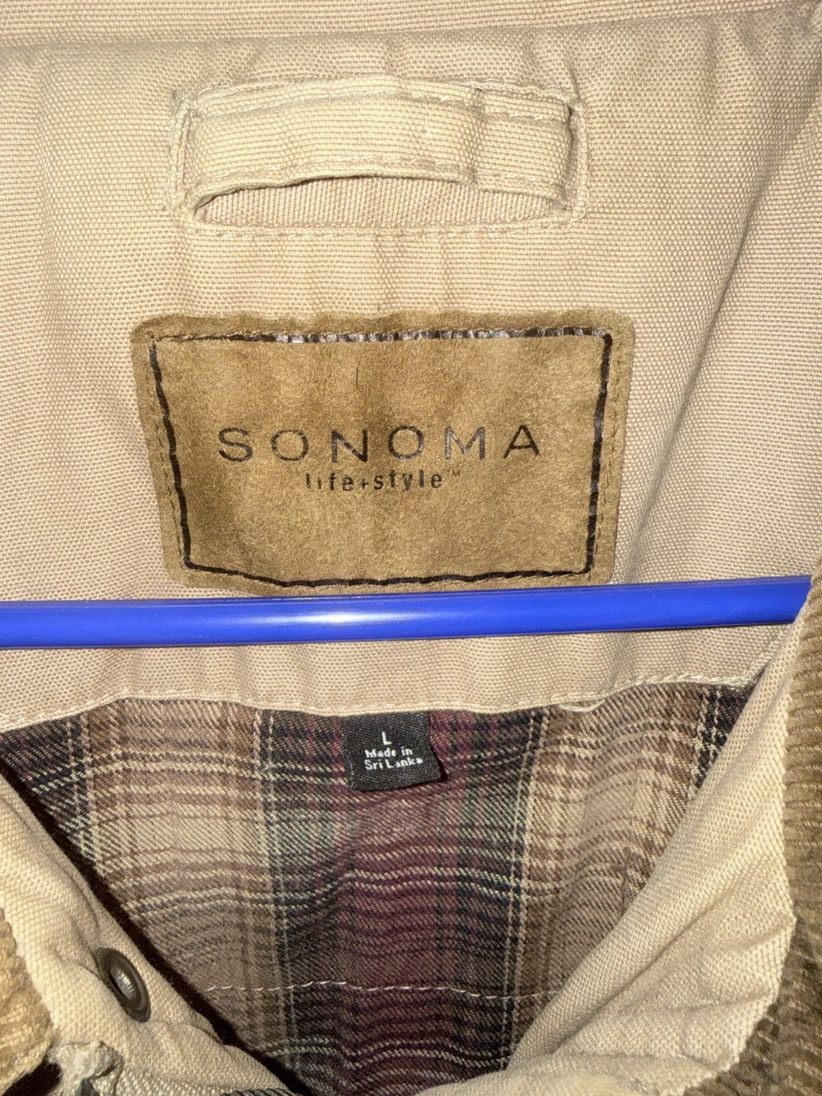 Sonoma Vintage Tan and brown corduroy lined jacket #indie Size US L / EU 52-54 / 3 - 5 Thumbnail