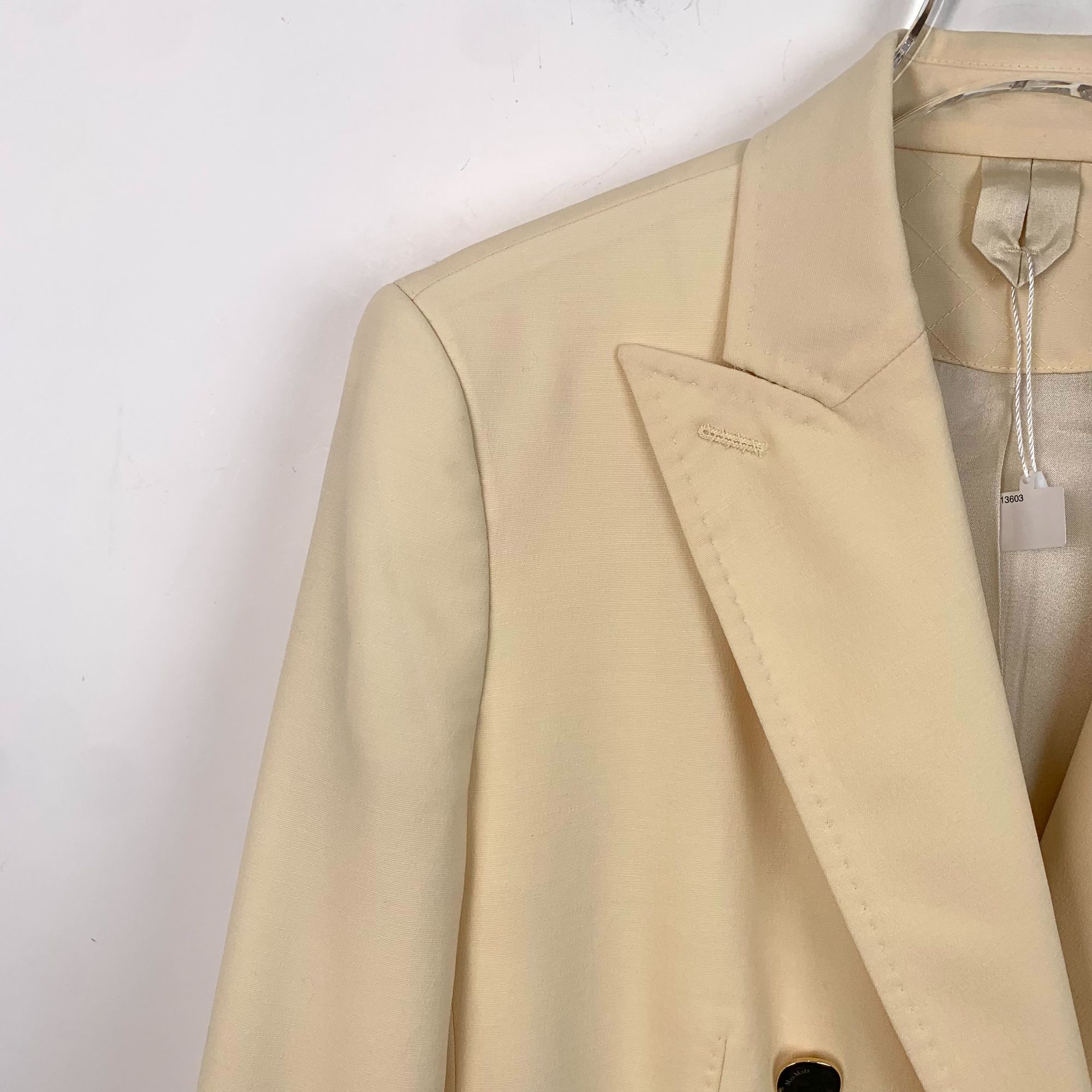Max Mara Max Mara Tailleur Sartoriale Womens Double Breasted Blazer S Size M / US 6-8 / IT 42-44 - 3 Thumbnail