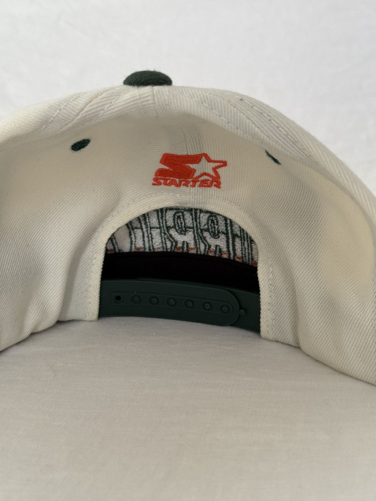 Starter × Vintage Vintage UMIAMI Canes | University of Miami Hat starter Size ONE SIZE - 2 Thumbnail