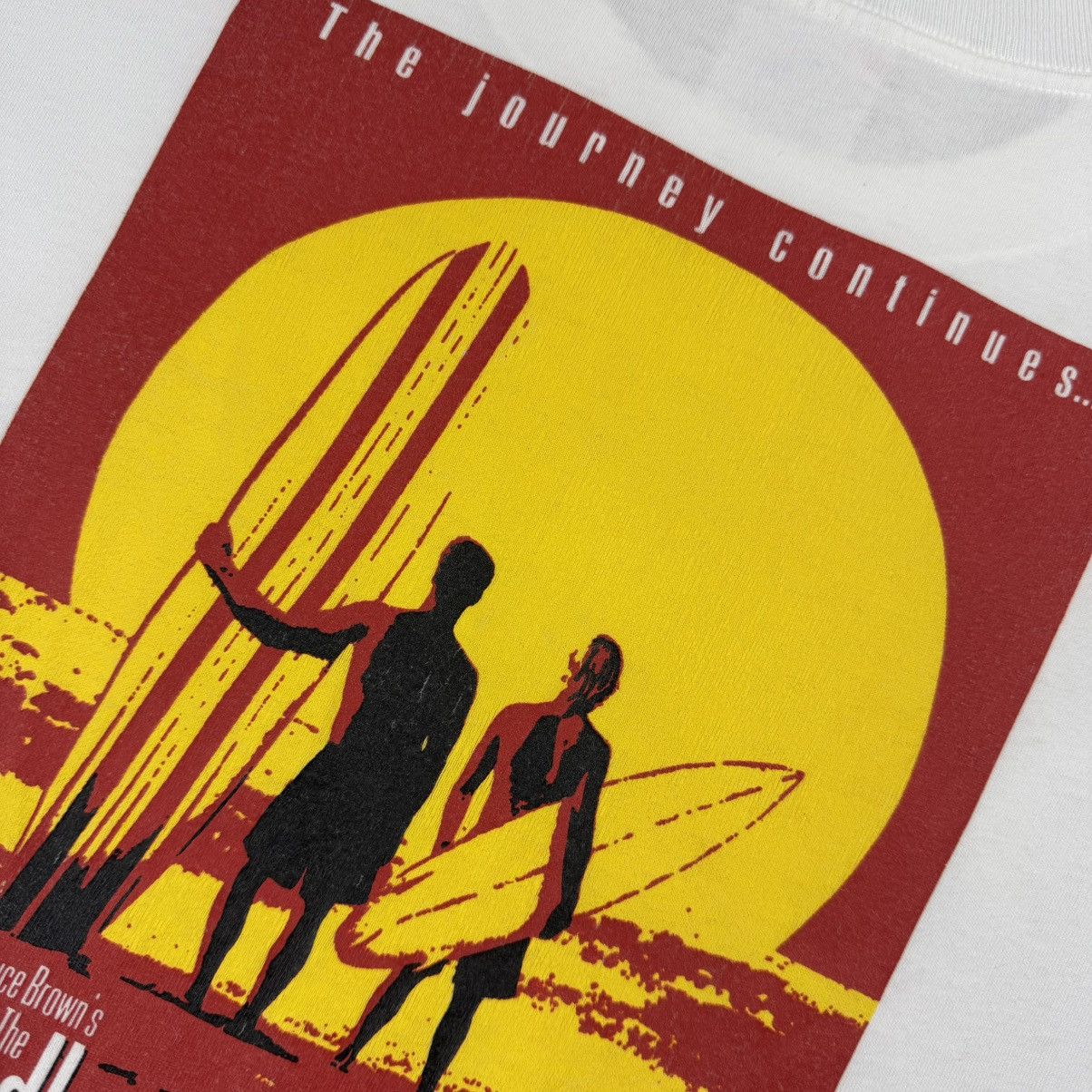 Vintage Vintage Bruce Brown The Endless Summer II Movie Promo Tee Size US L / EU 52-54 / 3 - 7 Thumbnail