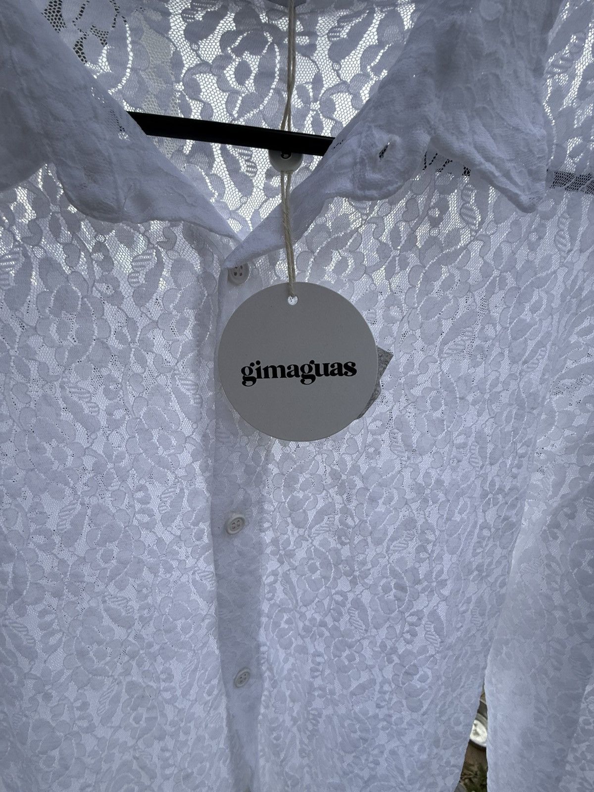 Gimaguas White Florence shirt Size US XL / EU 56 / 4 - 4 Thumbnail