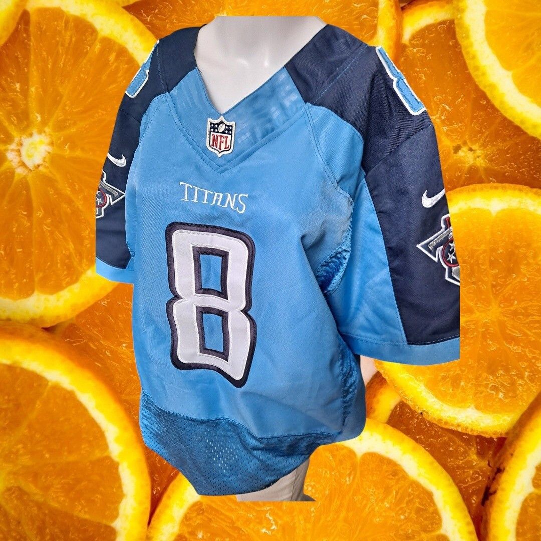 Nike Nike NFL Tennessee Titans Mariota #8 Jersey Football Light B Size US XL / EU 56 / 4 - 1 Thumbnail