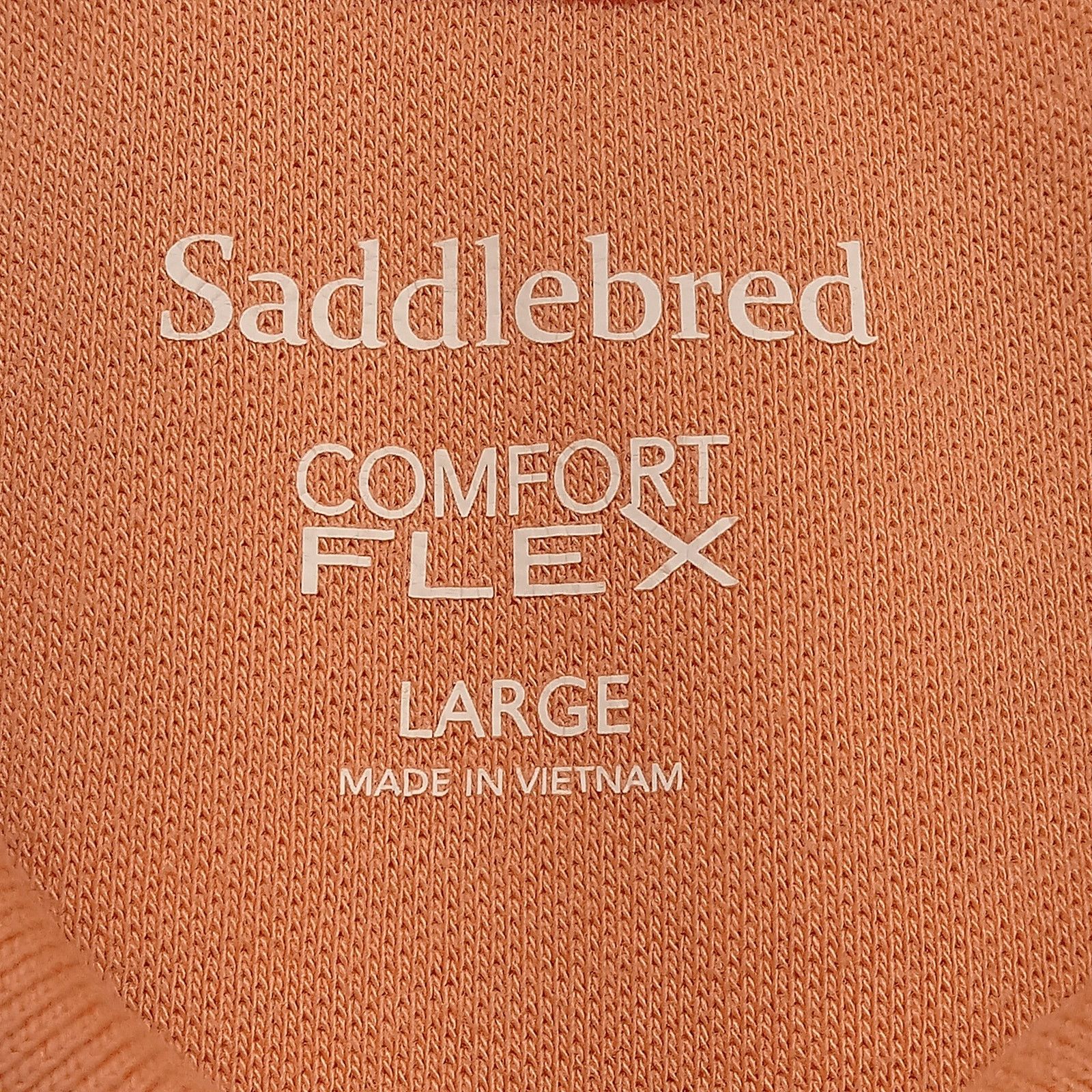 Saddlebred Saddlebred Polo Shirt L Men's Comfort Flex 2 Button Orange Size US L / EU 52-54 / 3 - 5 Thumbnail