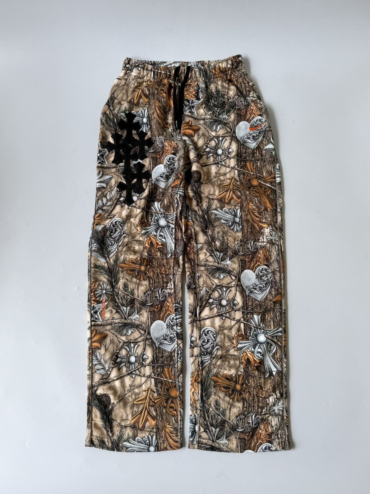 Chrome Hearts Chrome Hearts Friends&Family Nocta CrossPatchWork Sweatpants Size US 30 / EU 46 - 1 Thumbnail