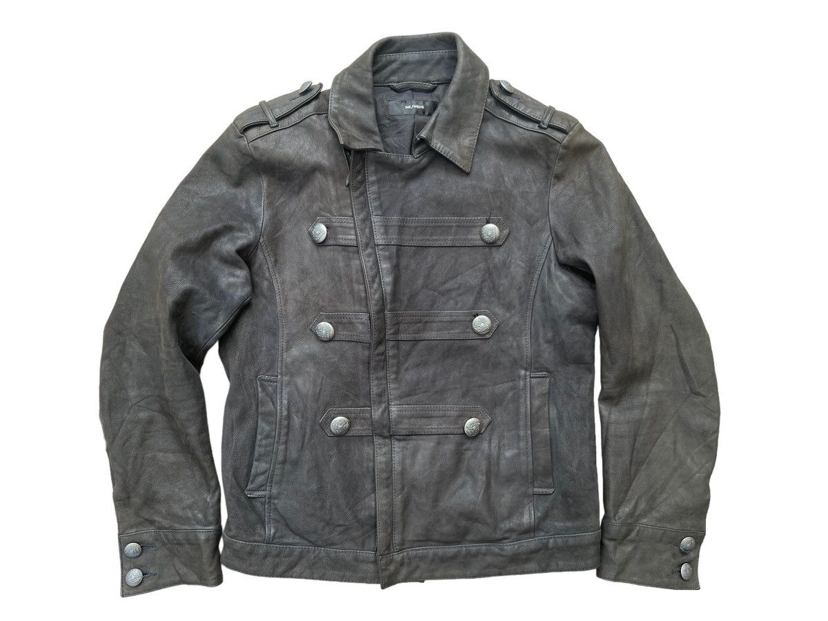 ato THE, TWELVE ( ato ) Patina Goatskin Leather Jacket Cropped Size US S / EU 44-46 / 1 - 1 Thumbnail