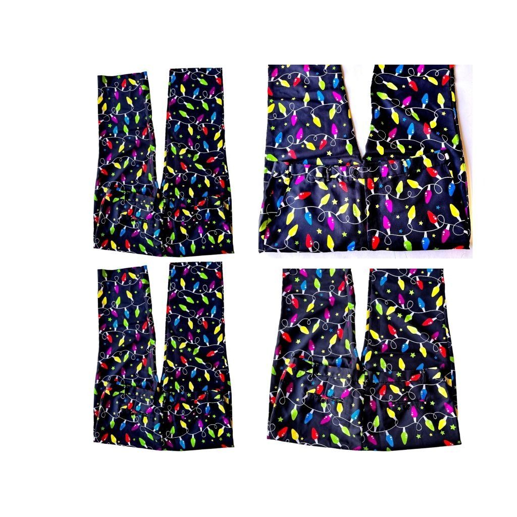 Other You Look Ugly Today Christmas Lights Pants XXL Black Holiday Size US 44 / EU 60 - 7 Thumbnail