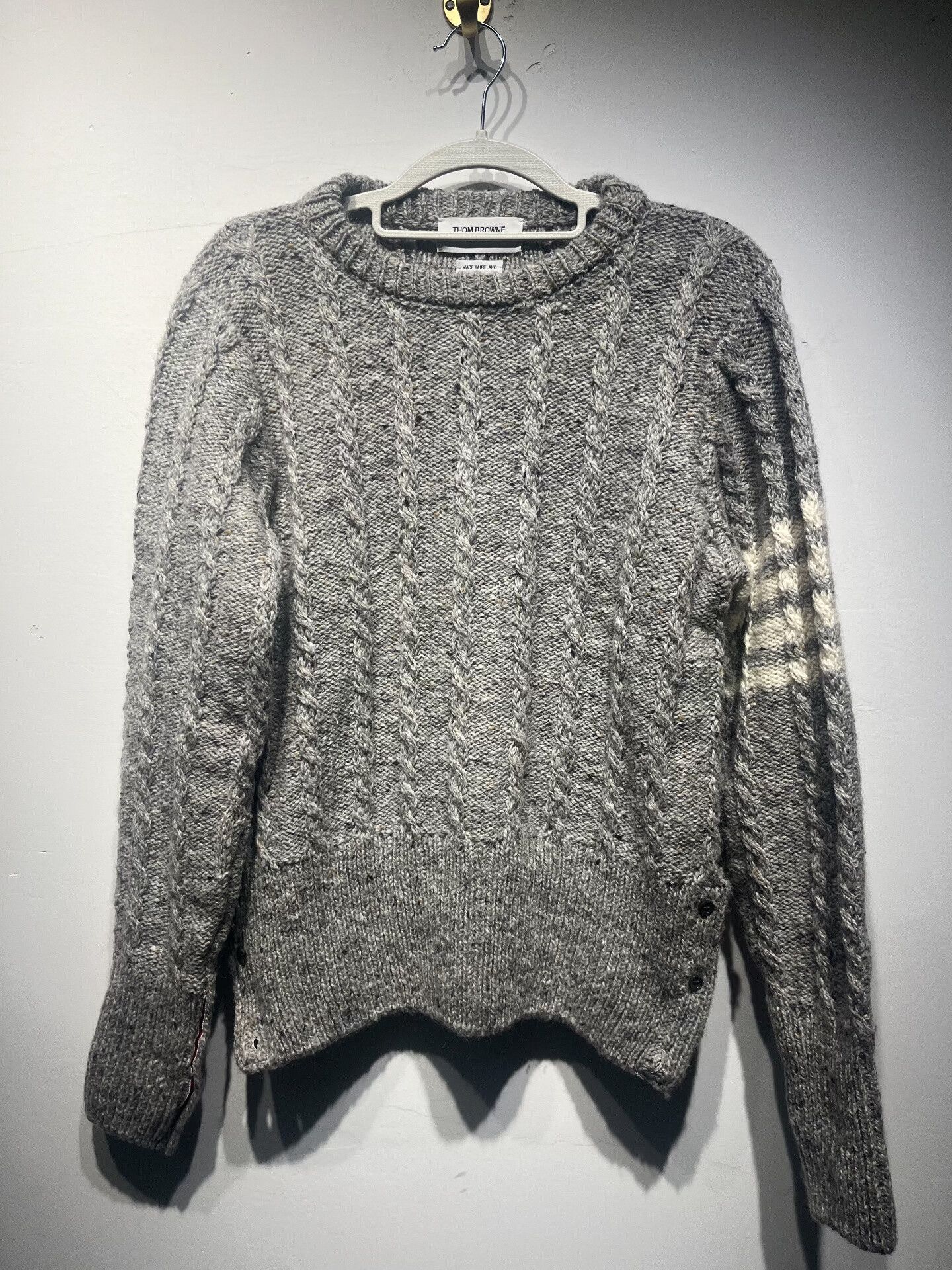 Thom Browne Thom Browne Striped Brown Sweater 1 Men Size US XS / EU 42 / 0 - 1 Thumbnail