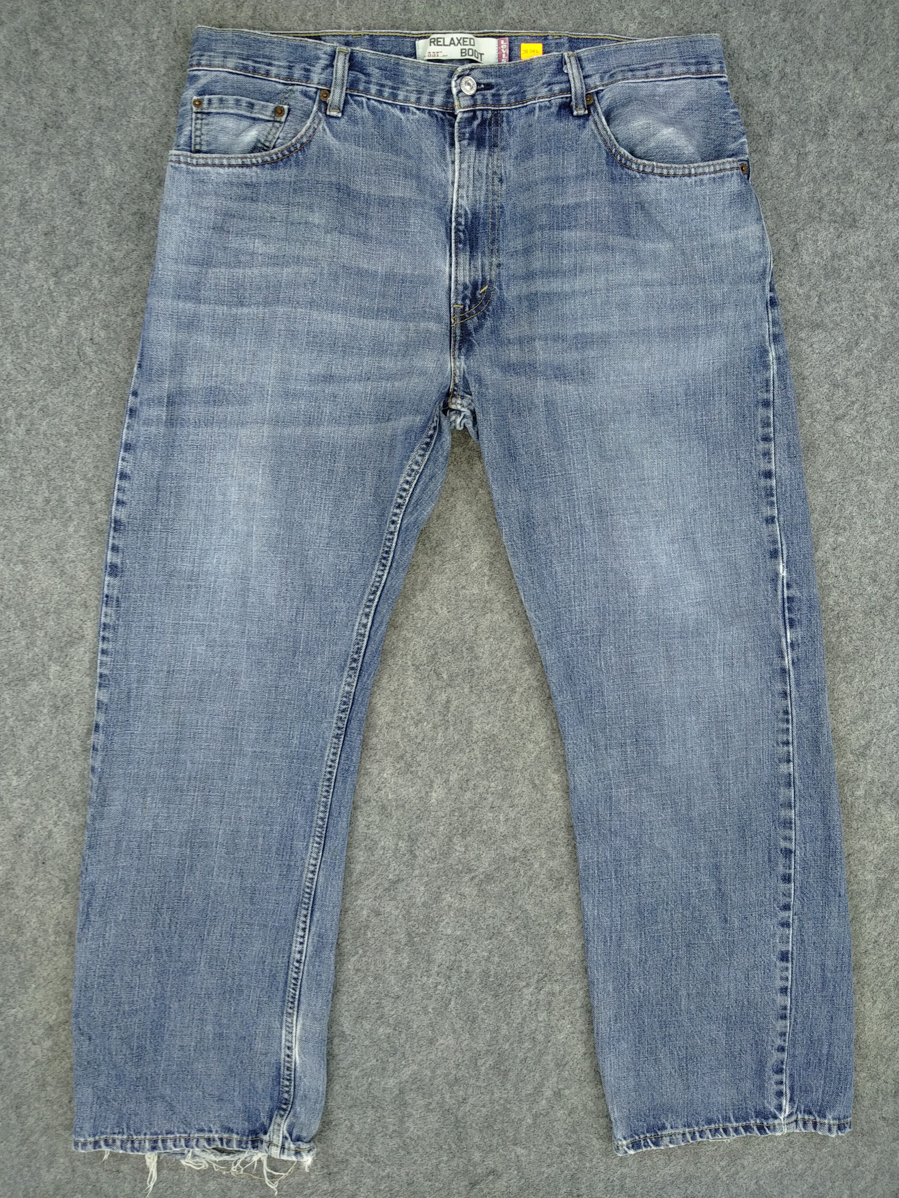 Faded Blue Vintage Levi's 557 Jeans 38x31 Denim -JG042