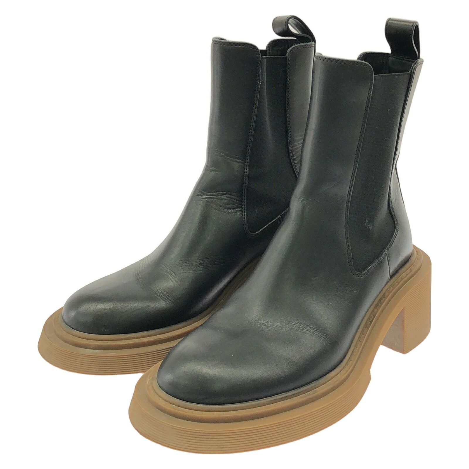 Loewe Loewe Boots Leather Boots Leather Shoes in Black, Women's