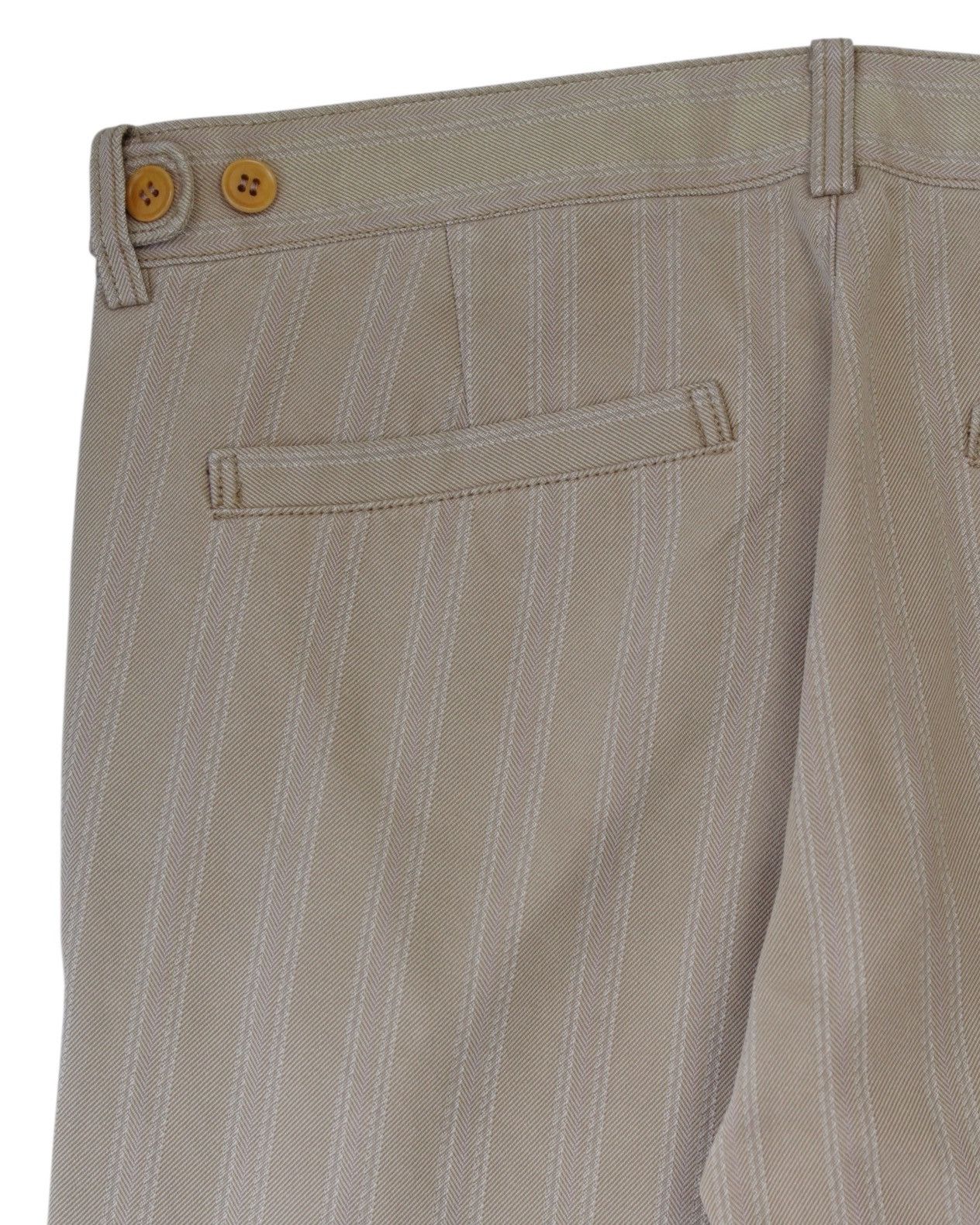 Katharine Hamnett London 2000S KATHARINE HAMNETT LONDON STRIPED CORDURA PANTS Size US 30 / EU 46 - 4 Thumbnail