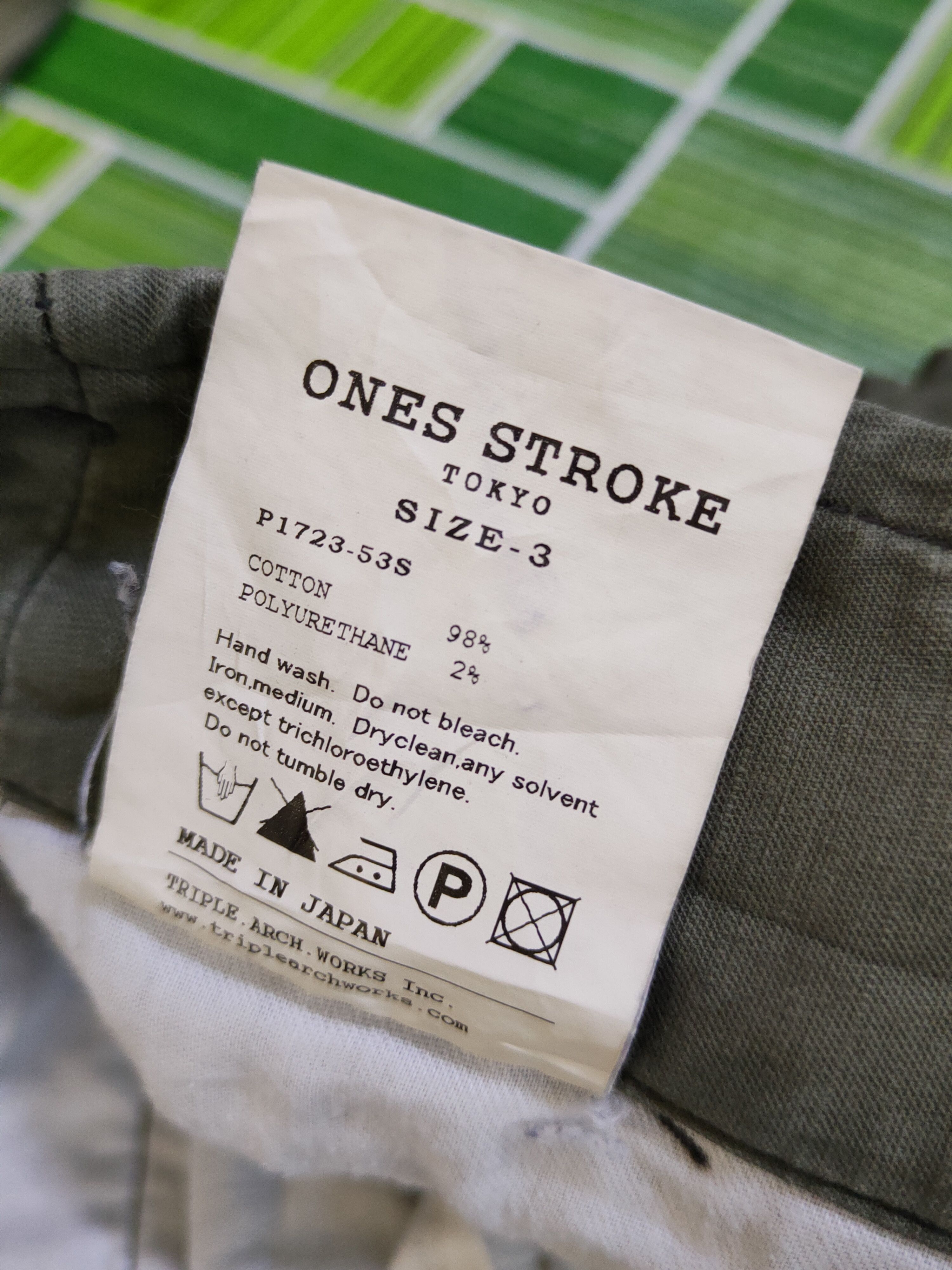 ONES STROKE Ones Stroke Green Multipocket Tactical Cargo Pants #S2407 Size US 28 / EU 44 - 14 Thumbnail