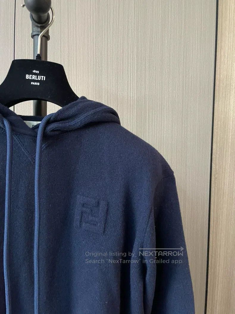 Fendi Women's Hooded Sweatshirt Made of Premium Cashmere