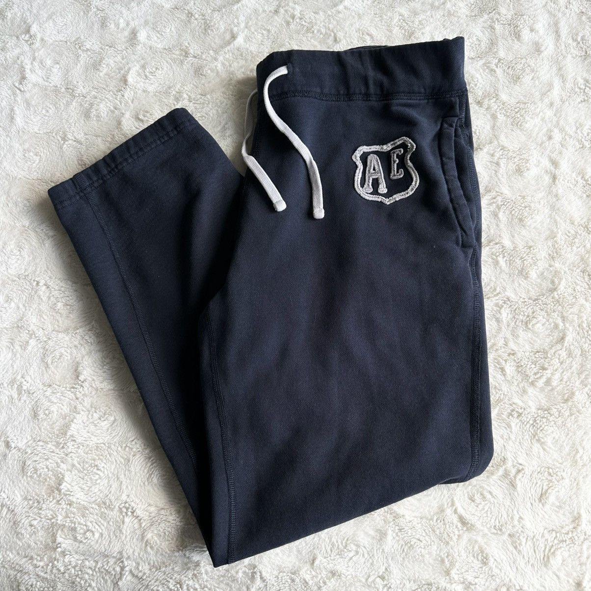 American Eagle Outfitters American Eagle Sweatpants Mens M 36x28 Navy AE Y2K Straight Size US 36 / EU 52 - 1 Thumbnail