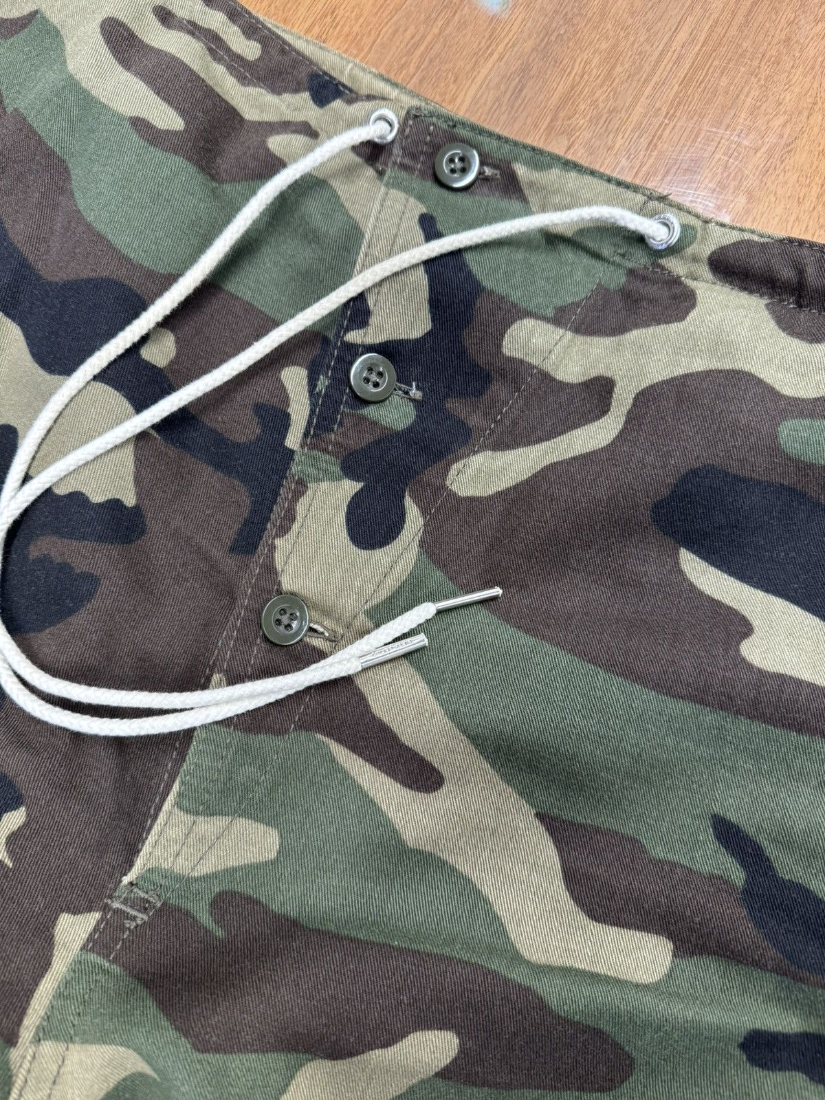 Celine Celine Camouflage Loose-Fit Cargo Pants Size US 32 / EU 48 - 8 Thumbnail