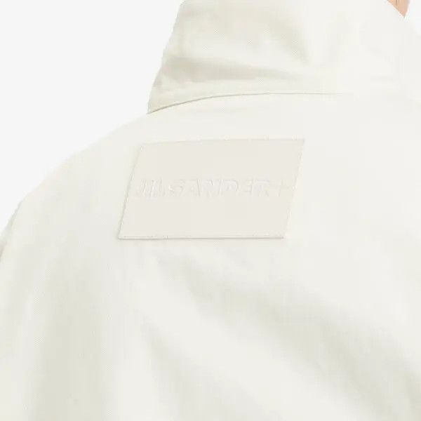 Jil Sander o1loc1c0426 Relaxed Fit Blouson in White Size US M / EU 48-50 / 2 - 5 Thumbnail