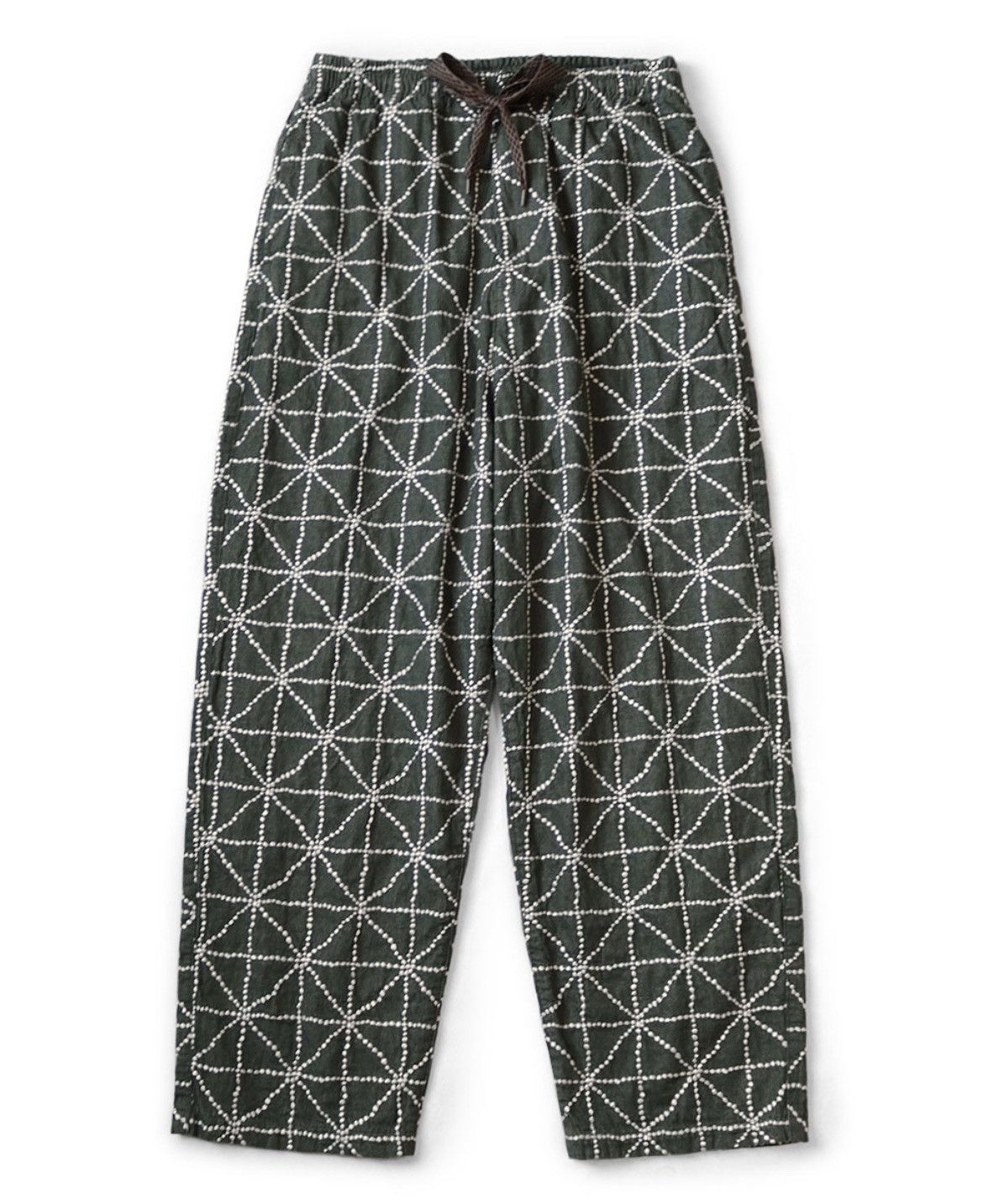 8oz denim FOLK DOJO embroidery easy pants size 1