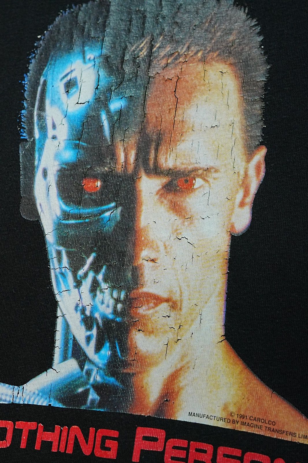 Other Vintage Terminator 2 Carolco Studio 2000s Promo T-Shirt Size US XXL / EU 58 / 5 - 4 Thumbnail