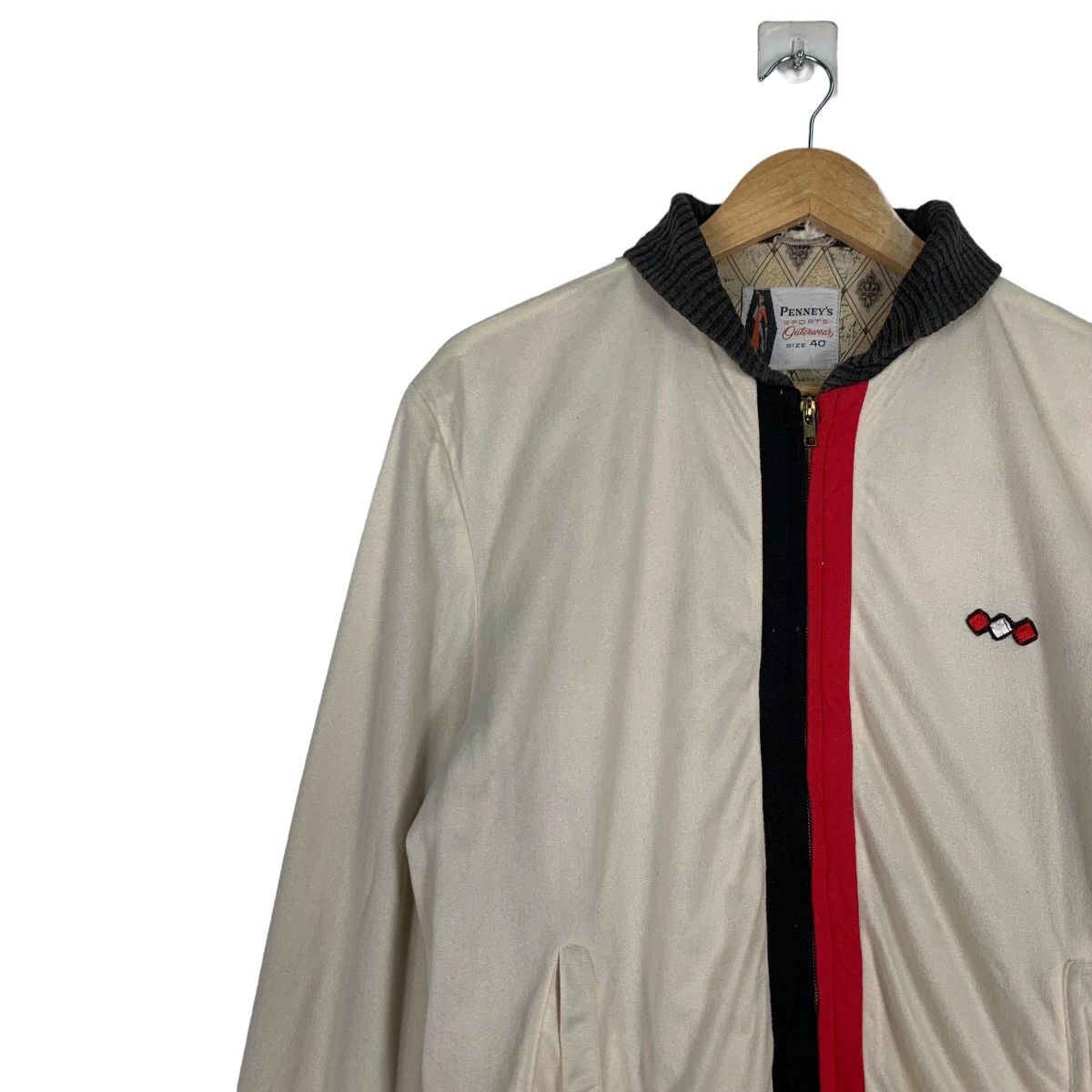 JCPenney JC PENNEY’S Sports Outerwear Bomber Jacket #1118-C51 Size US S / EU 44-46 / 1 - 6 Thumbnail