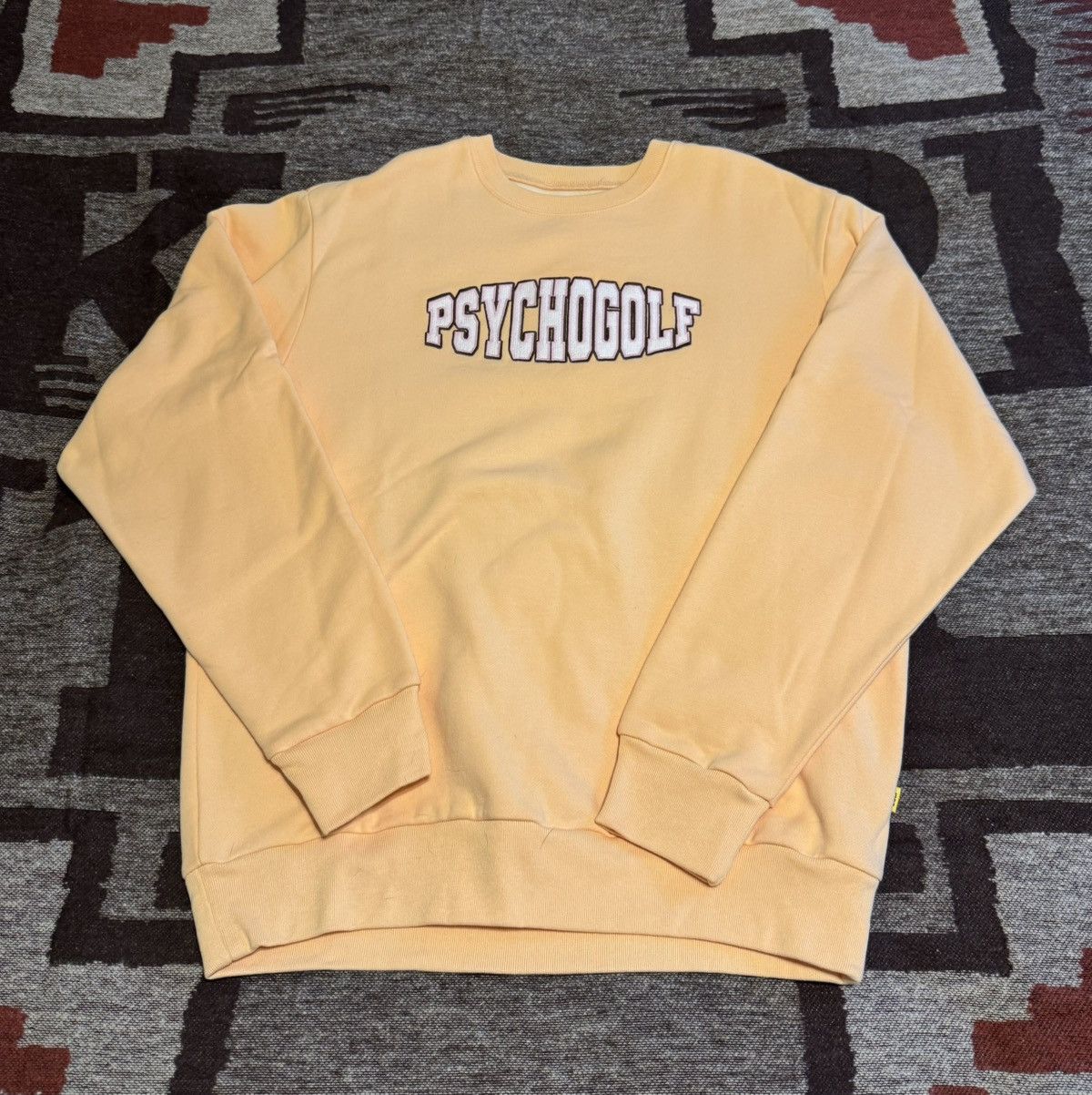 Golf Wang Peach “PSYCHOGOLF” crewneck Size US XL / EU 56 / 4 - 1 Thumbnail
