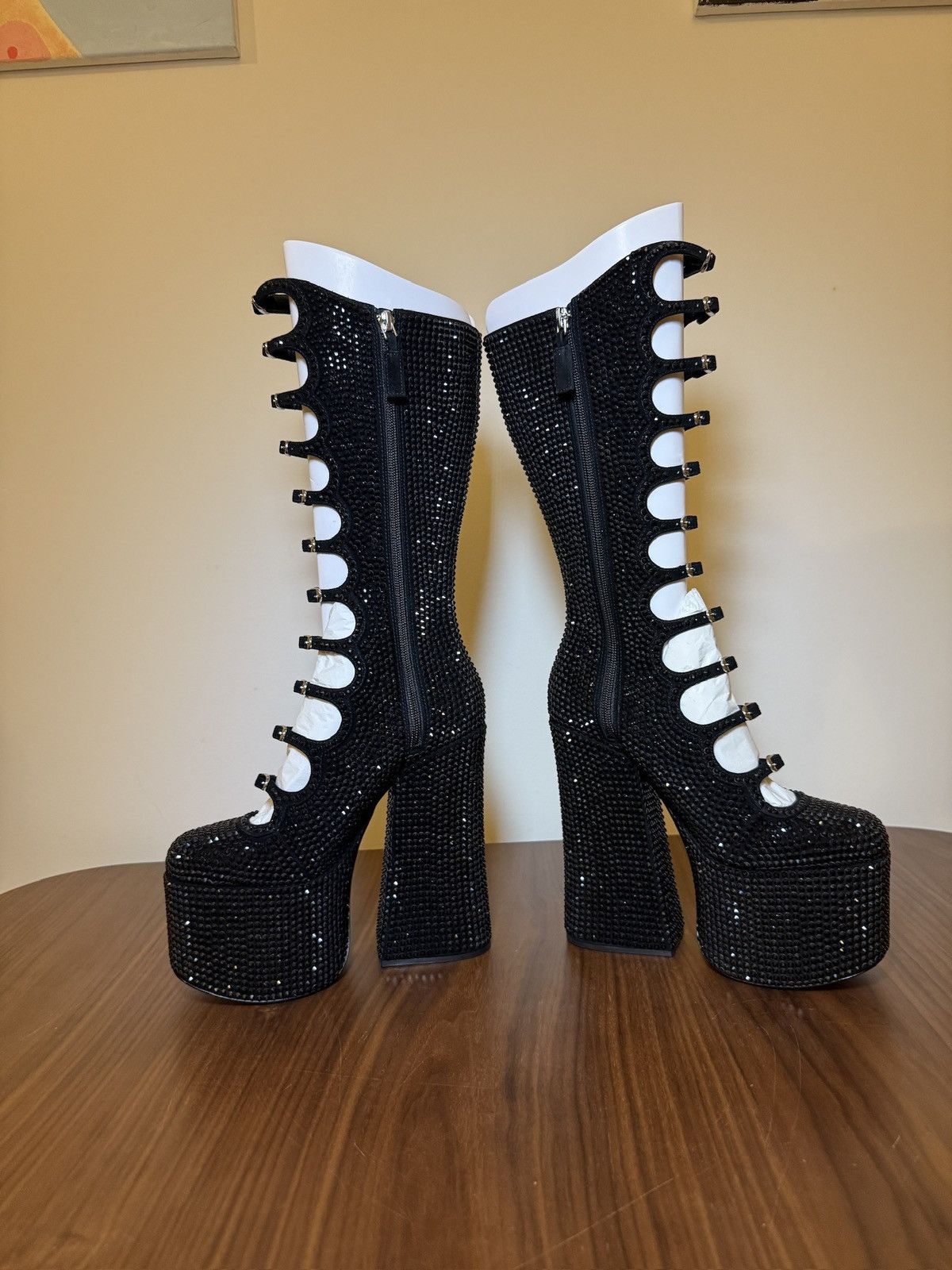 Marc Jacobs Marc Jacob’s Rhinestone Kiki Boots Women’s EU 6/US 6 Size US 6 / IT 36 - 20 Thumbnail