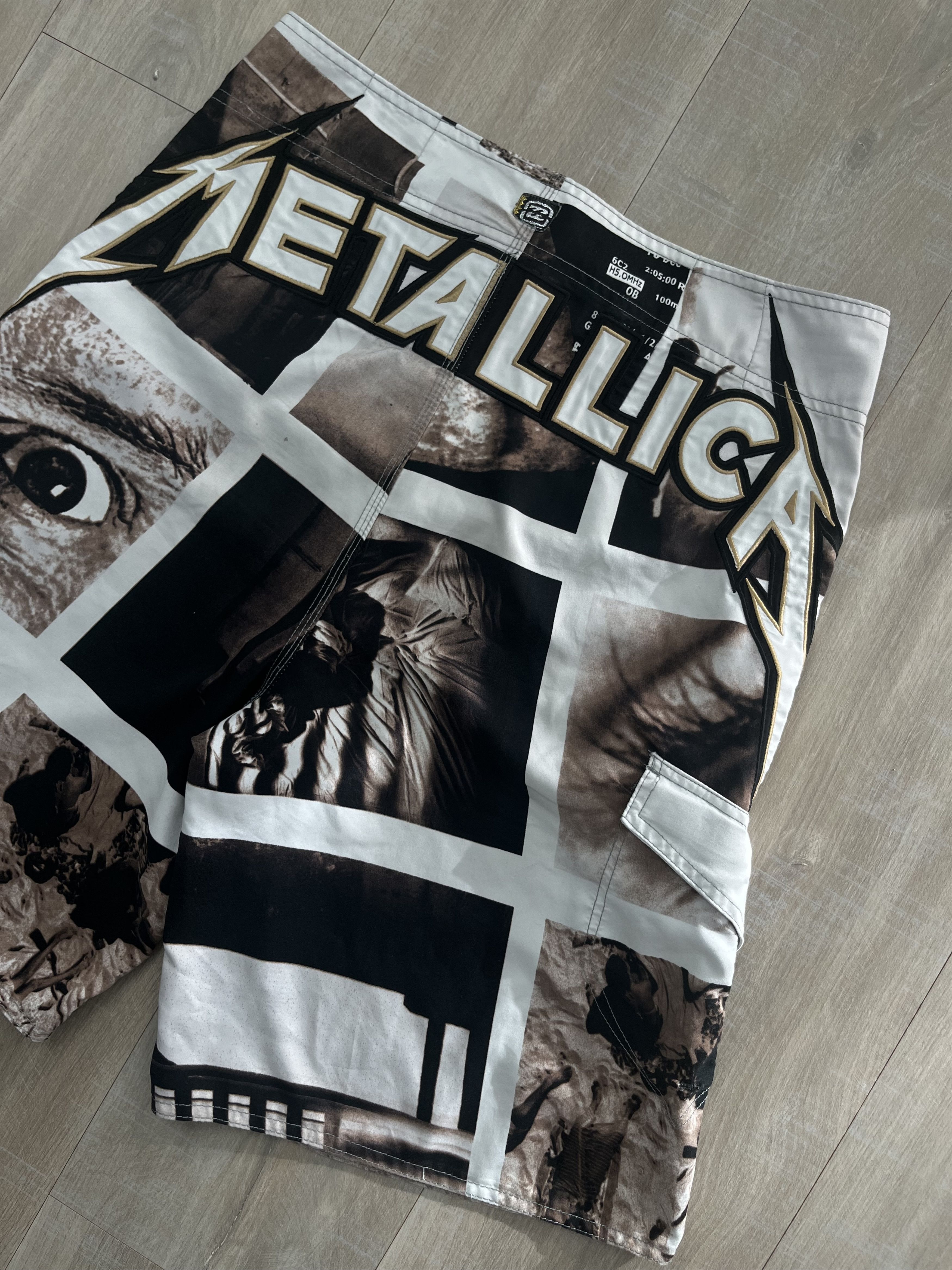 Billabong Metallica x Billabong BoarShorts Size 34 Band Swim Rare Size US 34 / EU 50 - 3 Thumbnail