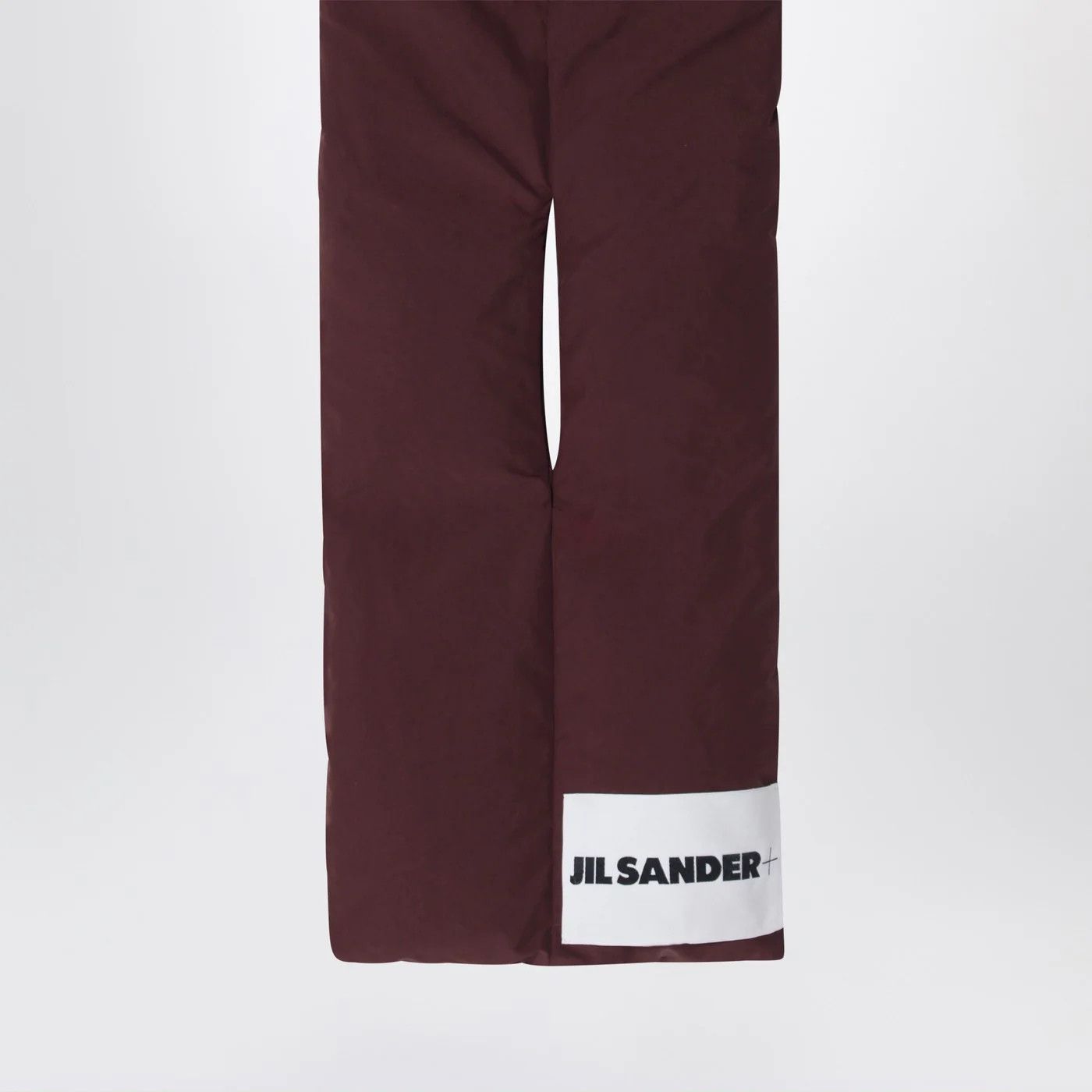 Jil Sander o1d2blof0526 Size: OS / Logo Padded Scarf in Brown Size ONE SIZE - 3 Thumbnail