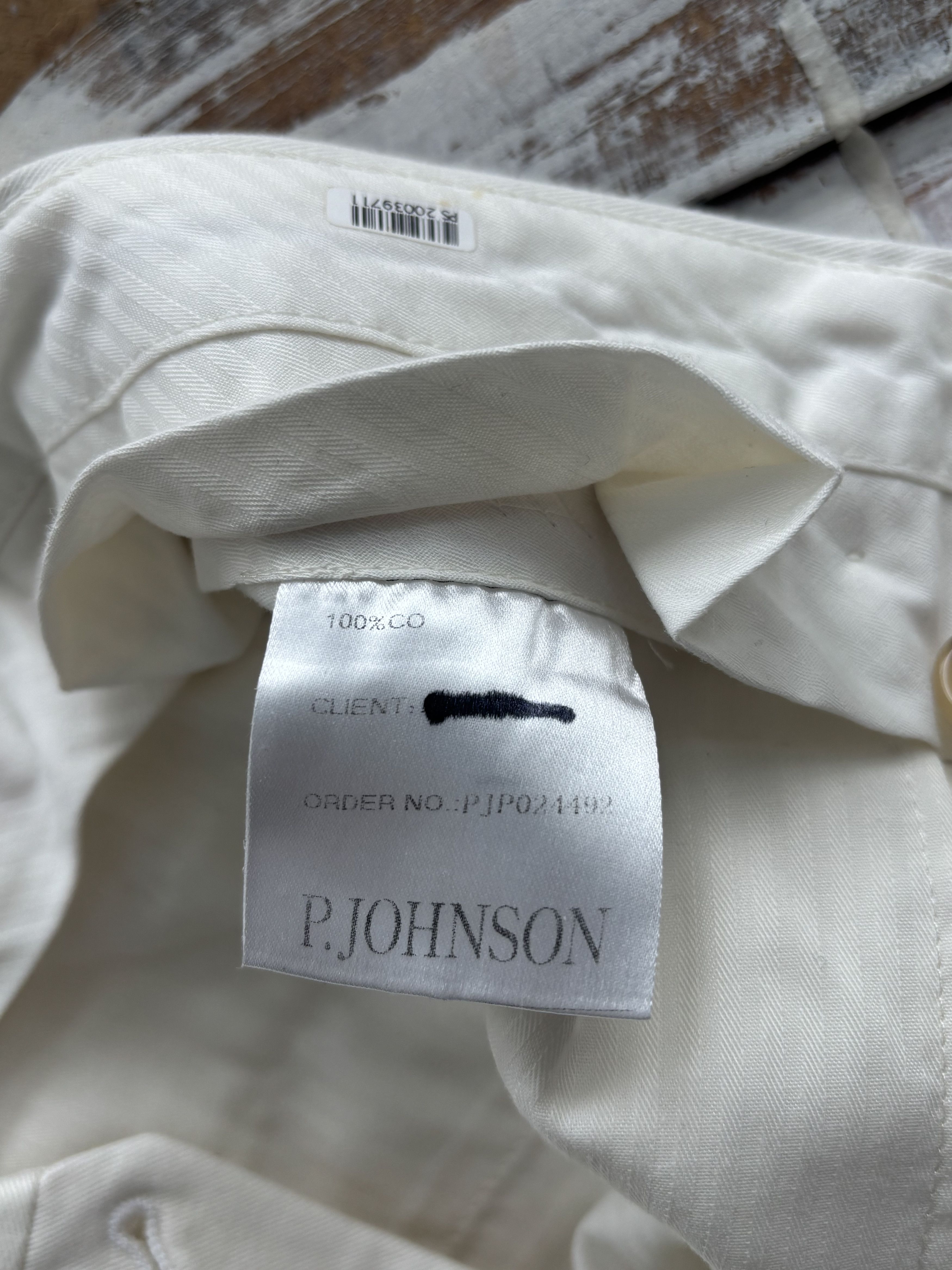 P. Johnson LOT OF 3x MTM Trousers Size 46R - 6 Thumbnail