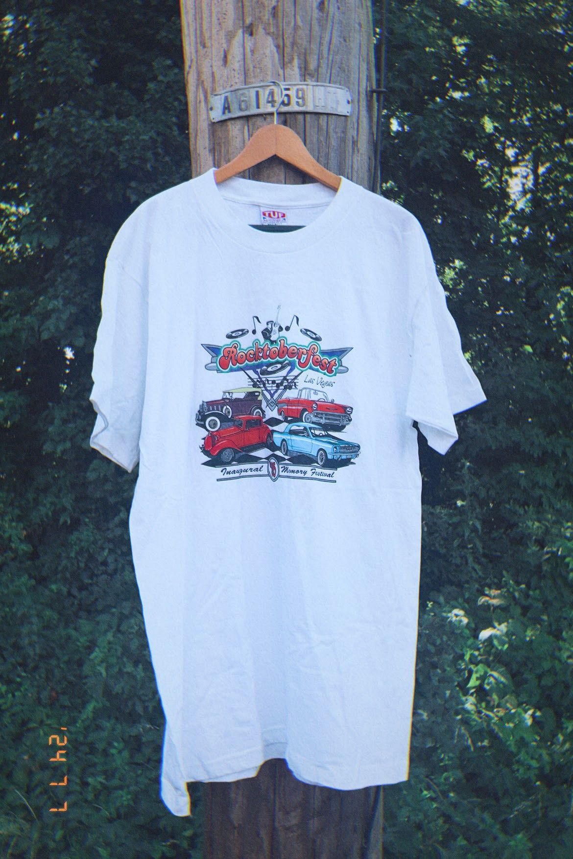 Fruit Of The Loom × Vintage 1995 rocktober tee Size US XL / EU 56 / 4 - 1 Thumbnail